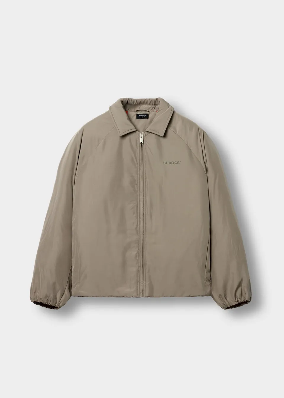 burocs-jackets-soft-padded-bomber-jacket-khaki-m image 1