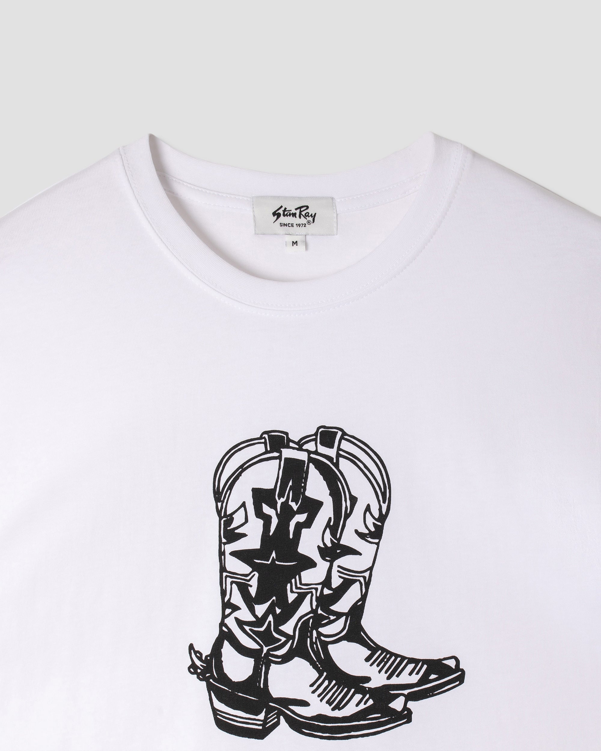 stan-ray-boots-t-shirt-wei-baumwolle image 3