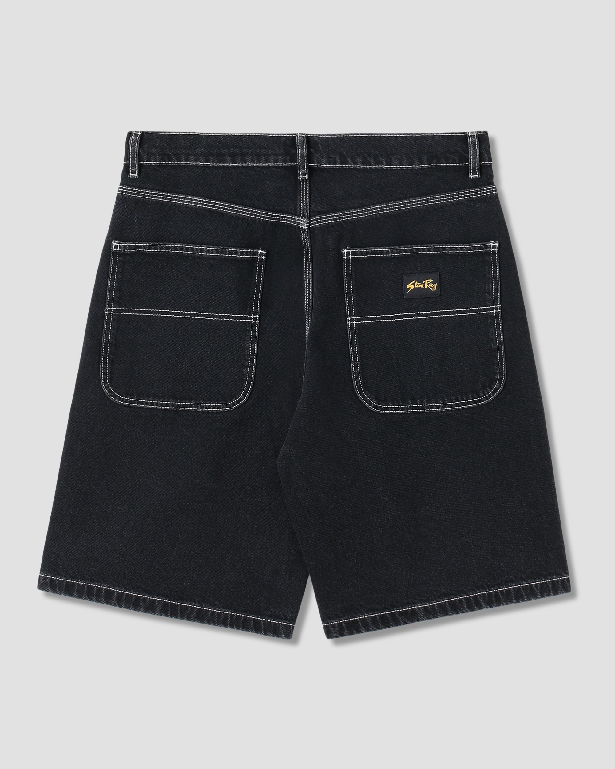 stan-ray-wide-5-short-jeansshorts-stonewashed-black-denim image 3