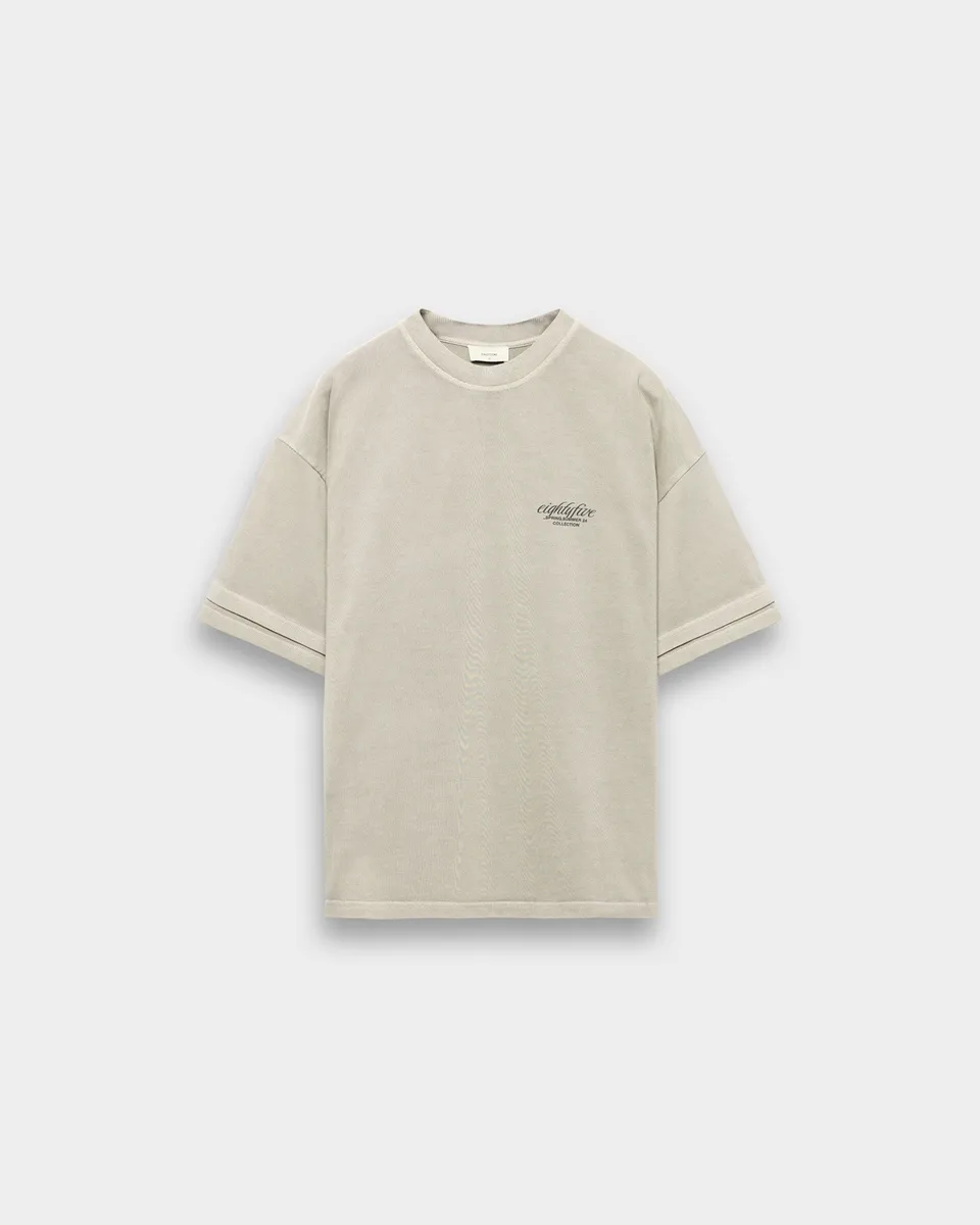 eightyfive-tops-double-sleeve-t-shirt-herren-vintage-light-grey image 1