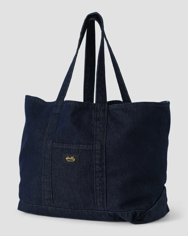 stan-ray-big-tote-single-rinse-denim-tasche-baumwolle image 1