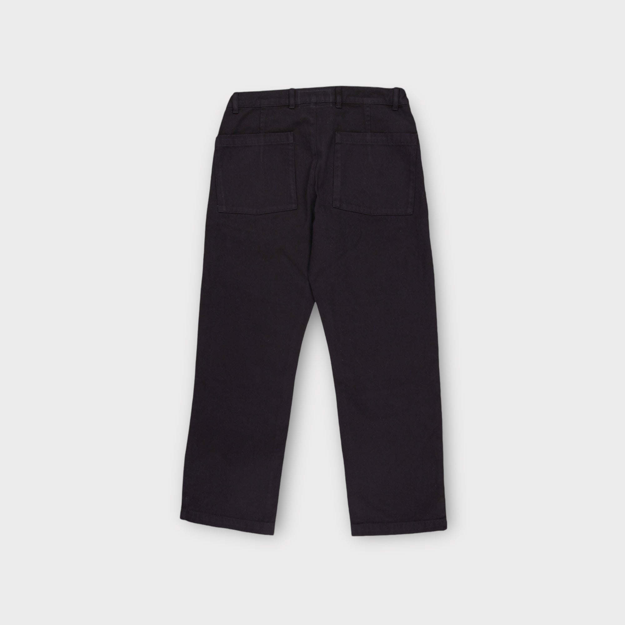 le-fix-sunny-bukser-herren-hose-schwarz-baumwolle-gerader-schnitt image 3