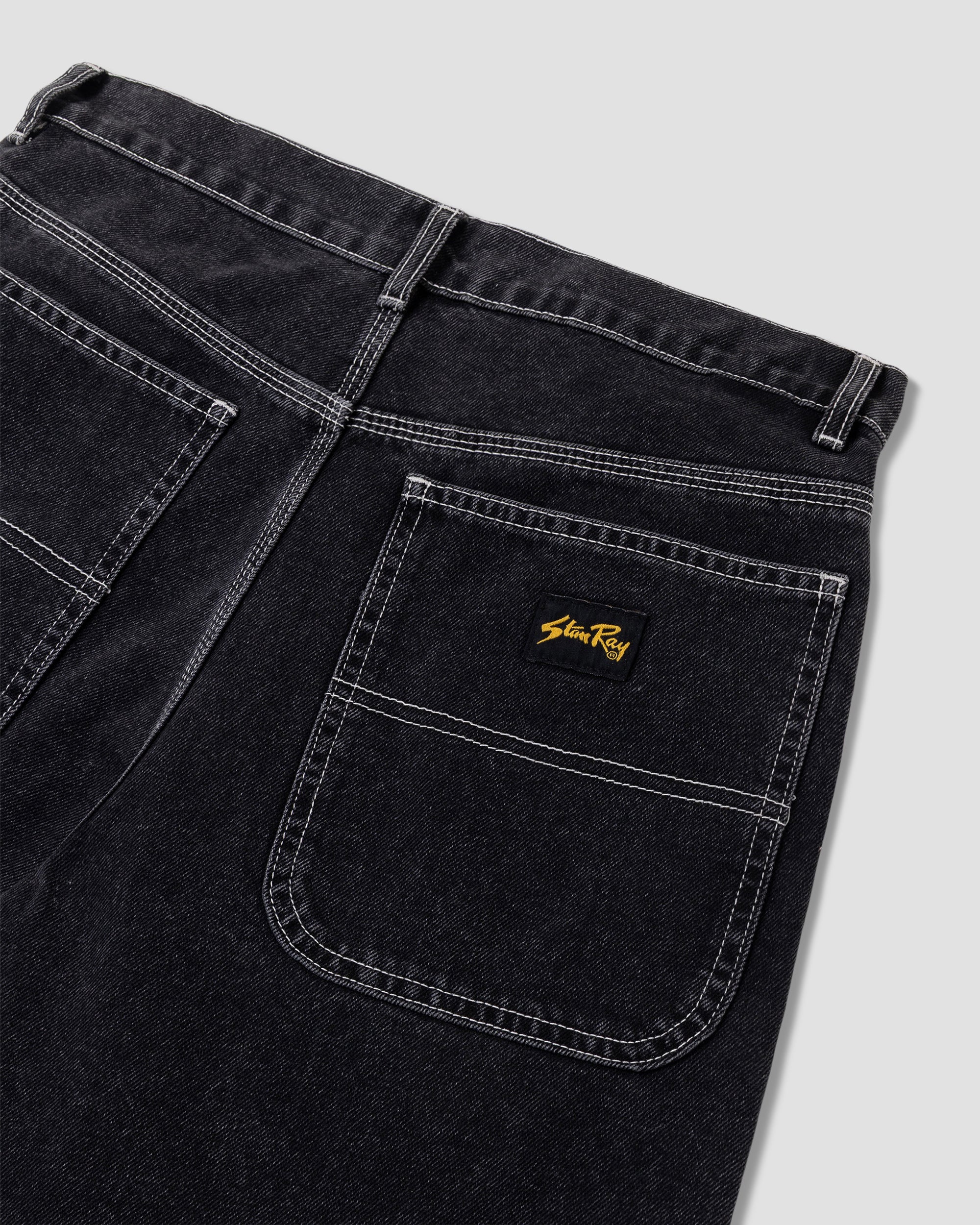 stan-ray-wide-5-short-washed-black-denim-herren image 7