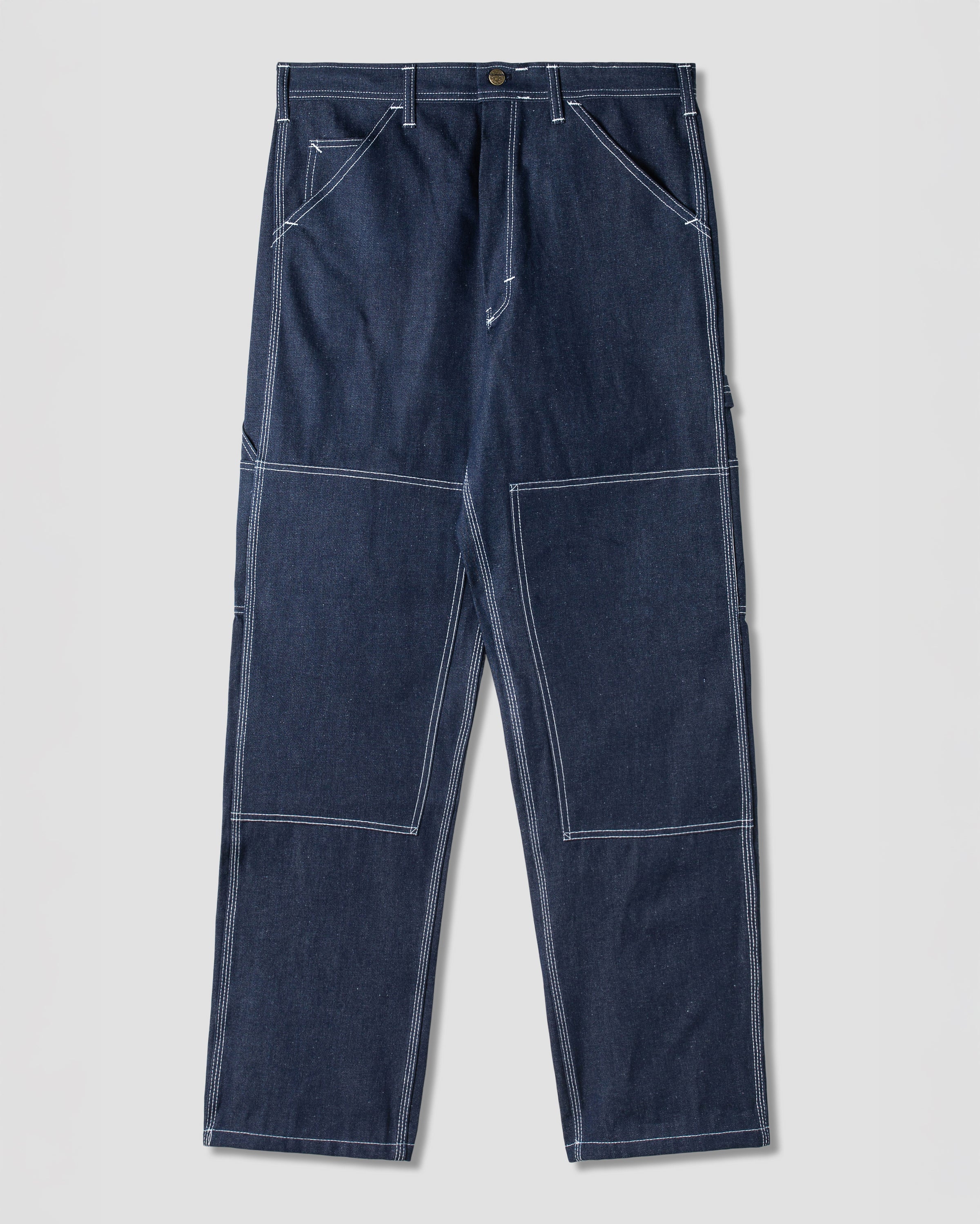 stan-ray-double-knee-painter-pant-indigo-denim image 1