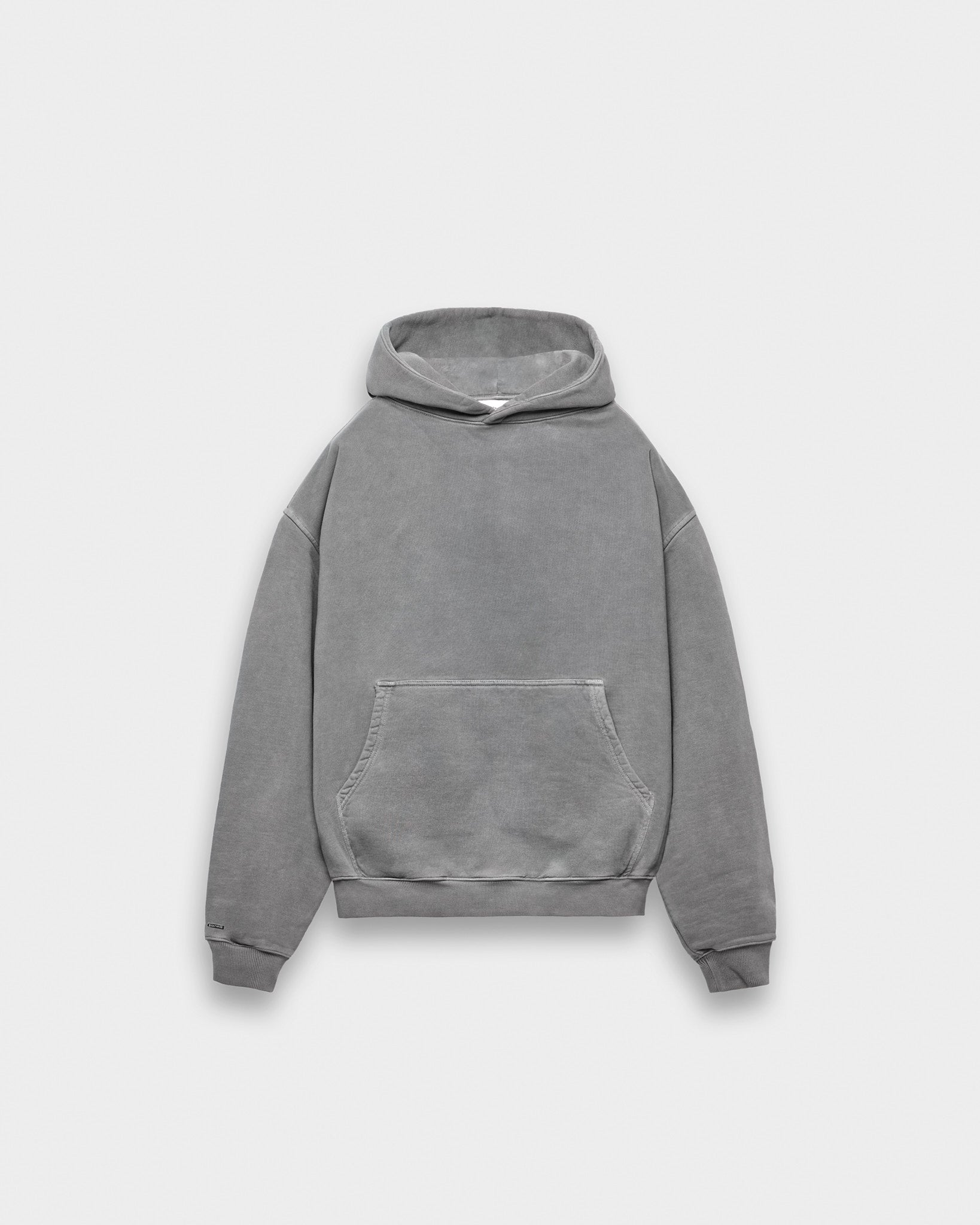 eightyfive-tops-signature-hoodie-stone-grey-oversized image 1