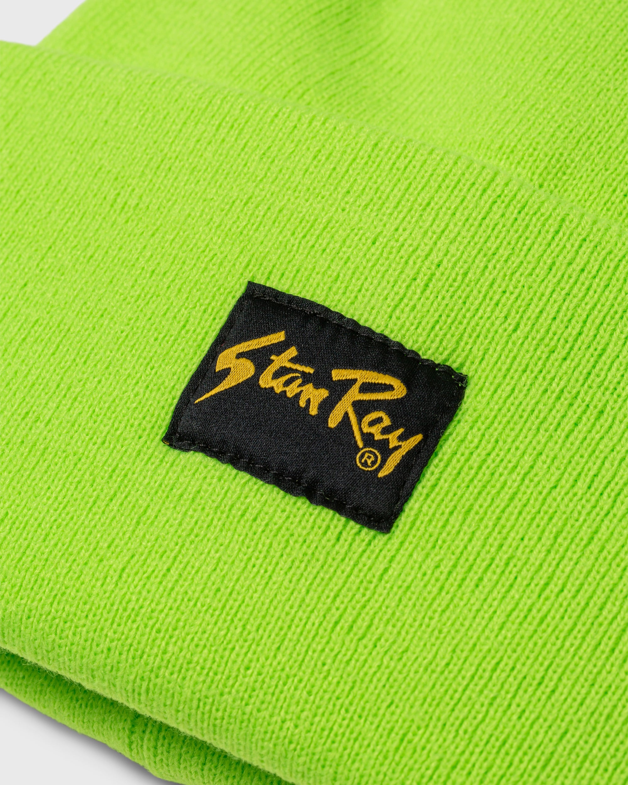 stan-ray-fold-beanie-m-tze-lime-acryl-patch image 3