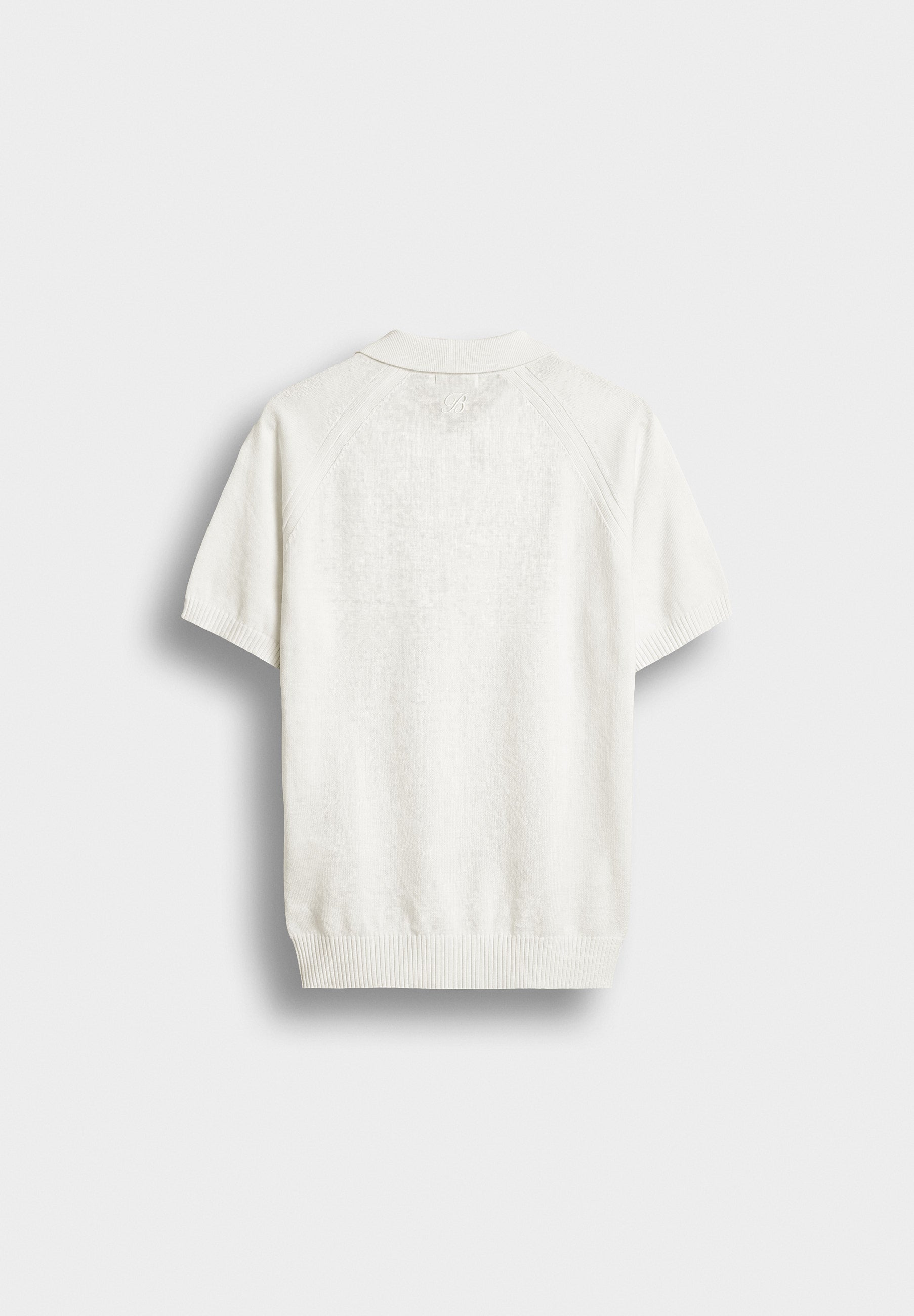 burocs-fine-knit-polo-t-shirt-herren-polo-off-white image 2