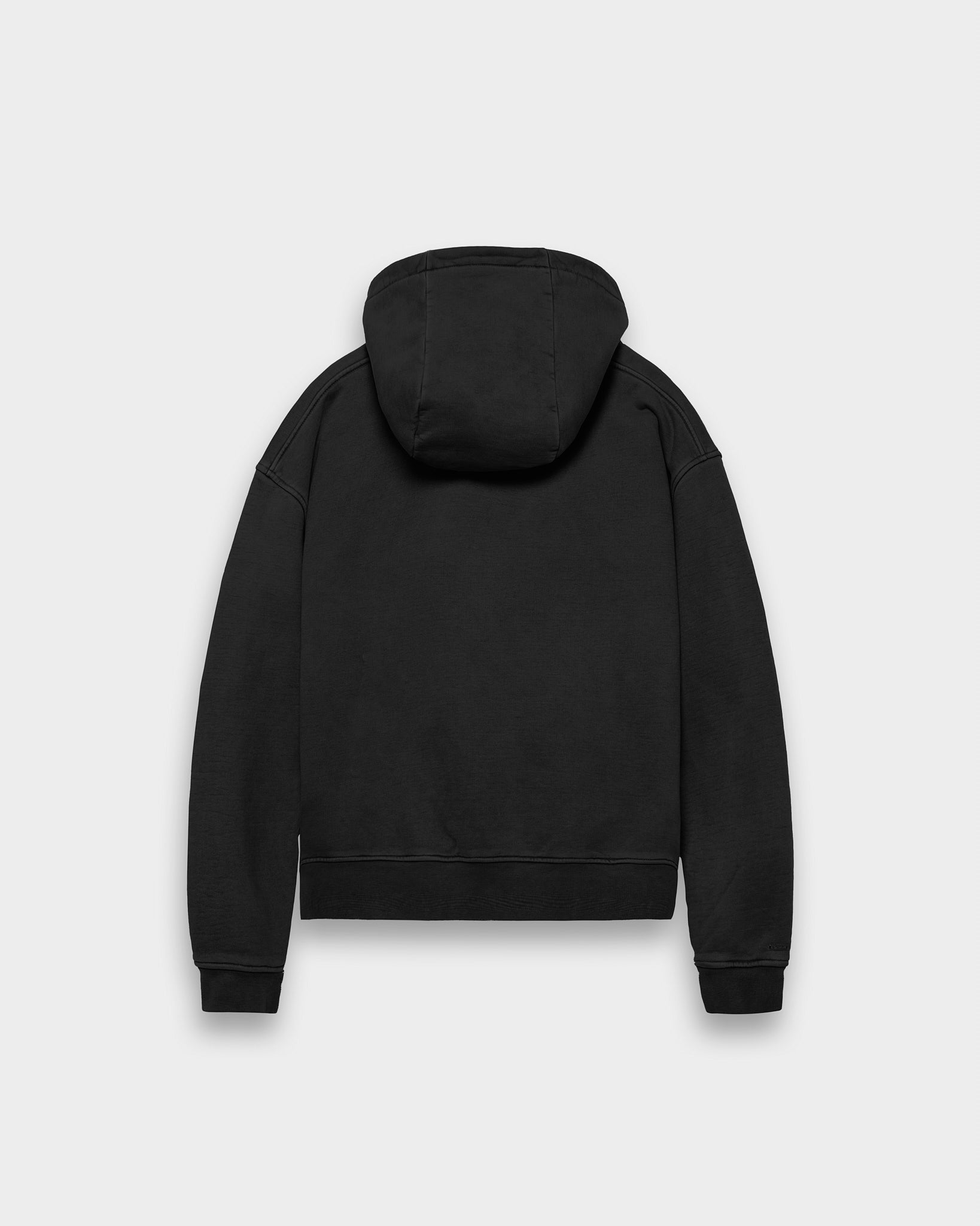 eightyfive-signature-heavy-zip-hoodie-black-490gsm image 2