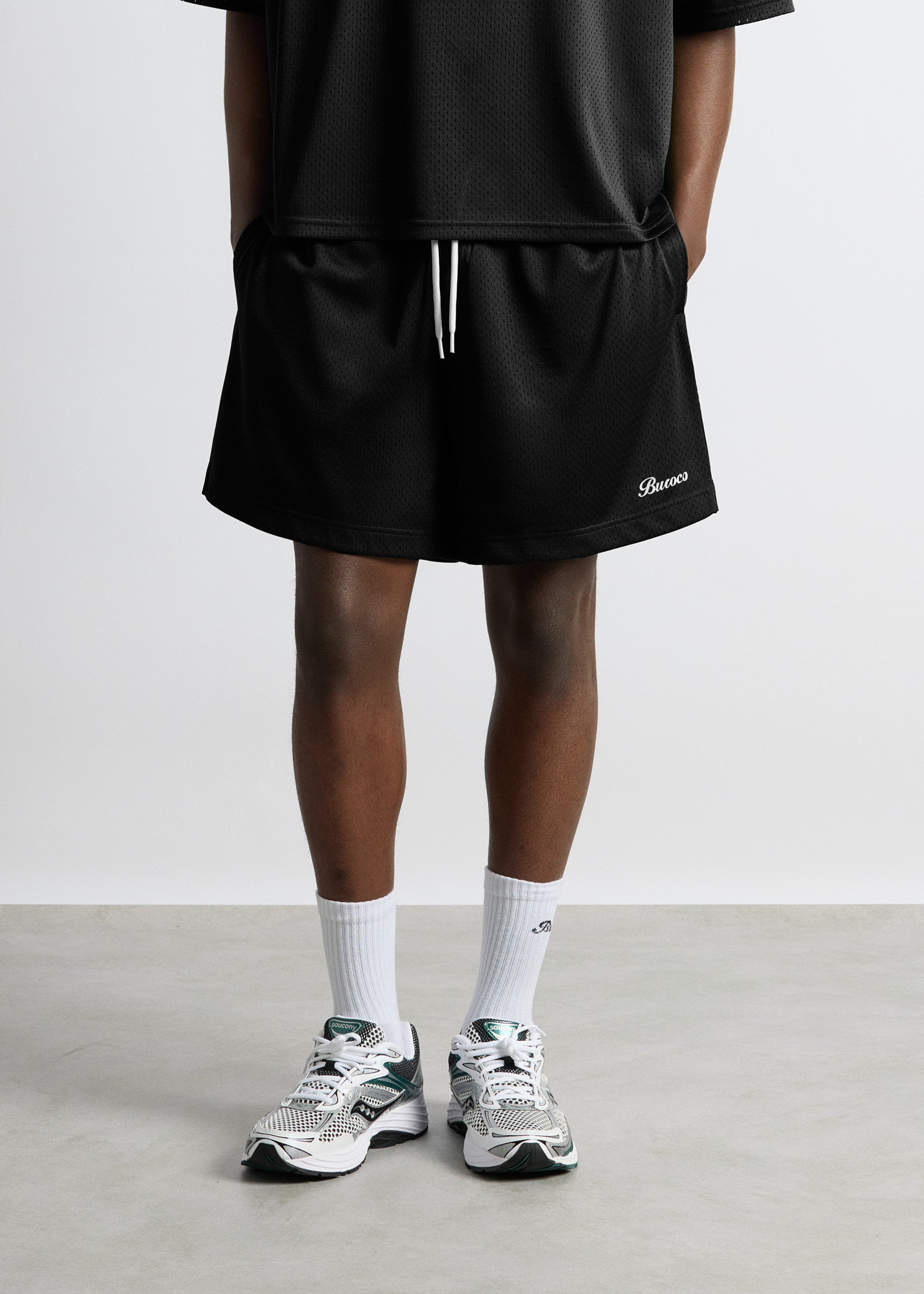 burocs-mesh-shorts-black-regular-fit-polyester image 4