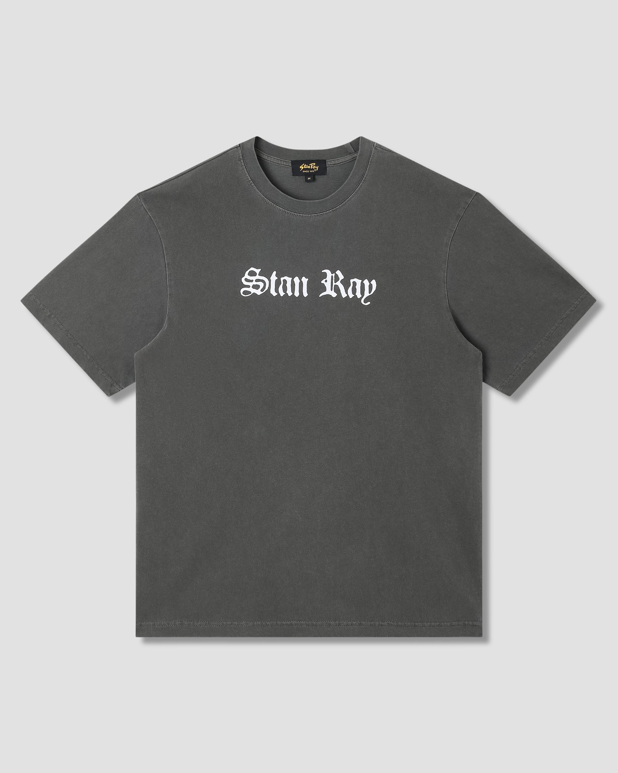 stan-ray-hardcore-tee-washed-black-logo-220gsm image 1