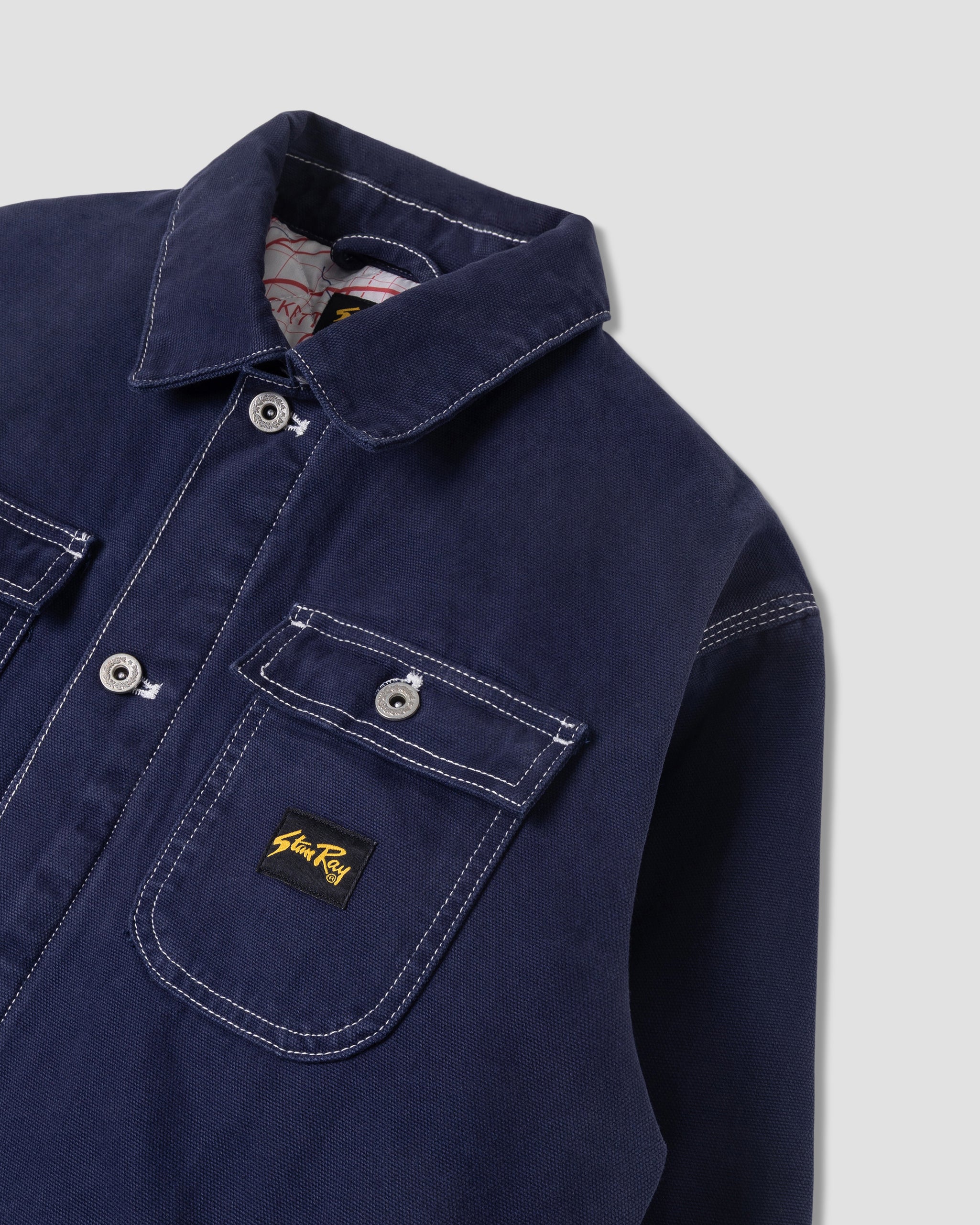 stan-ray-pork-chop-jacke-washed-navy-canvas-gef-ttert image 7