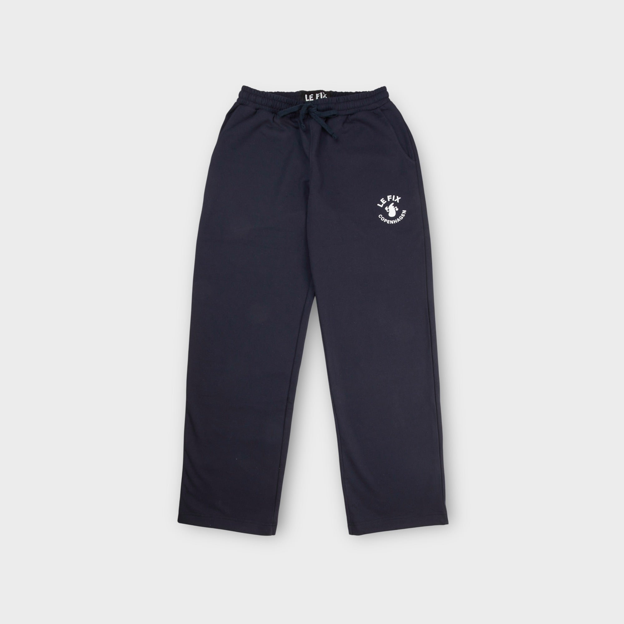 le-fix-sweatpants-navy-baggy-jogginghose-baumwolle image 1