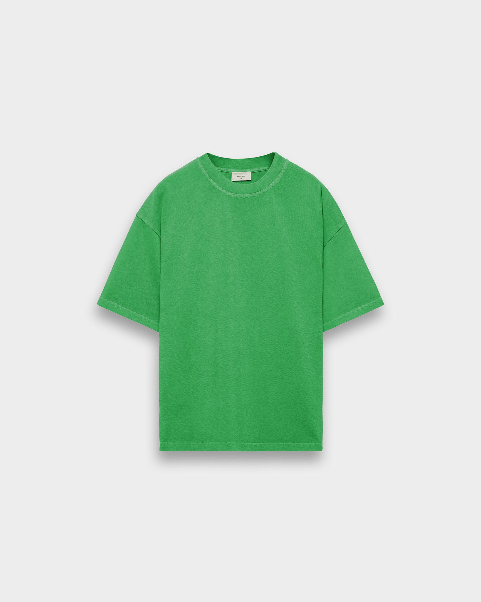eightyfive-signature-oversized-t-shirt-green-herren-260gsm image 1