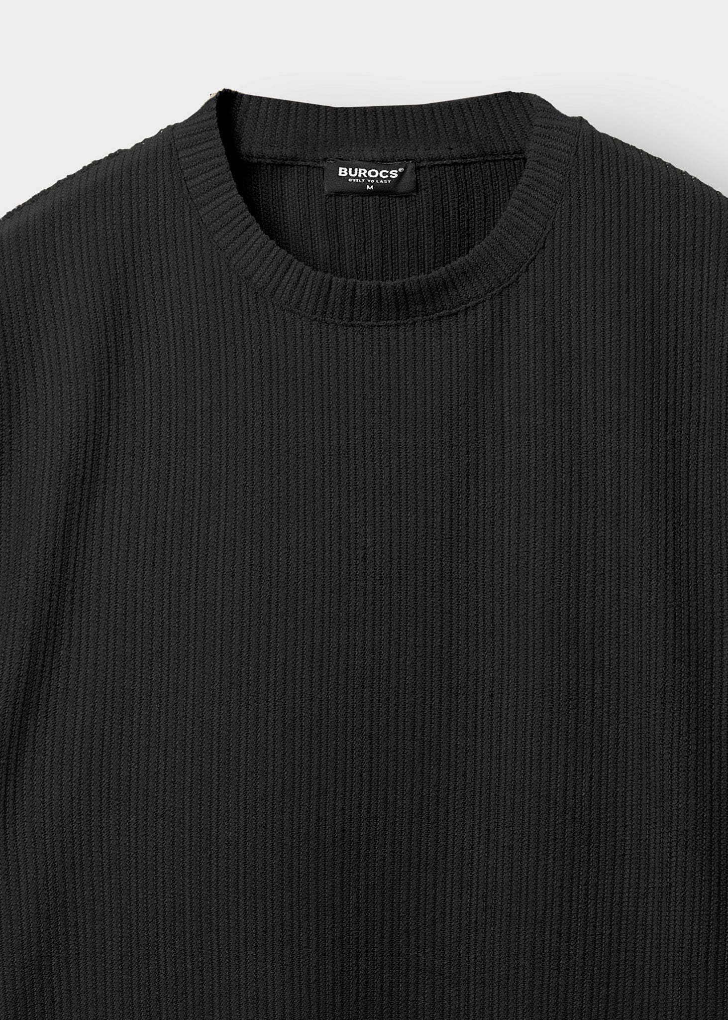 burocs-structured-t-shirt-schwarz-oversize image 3