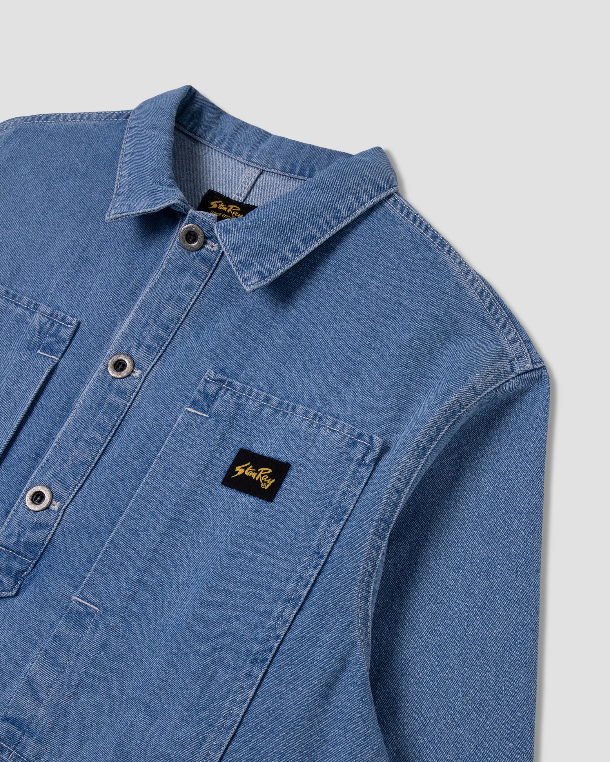 stan-ray-painters-pop-over-hemd-mid-stone-denim image 5
