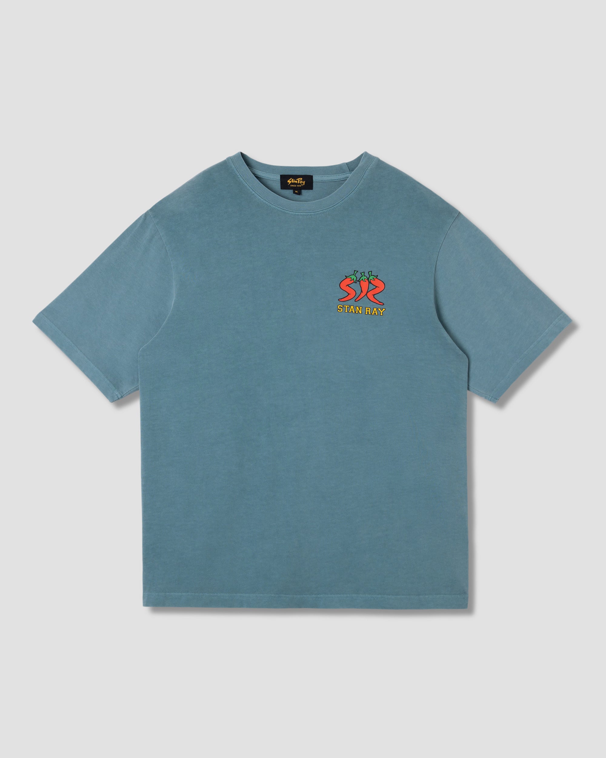 stan-ray-pepper-tee-t-shirt-brittany-blue-baumwolle image 1
