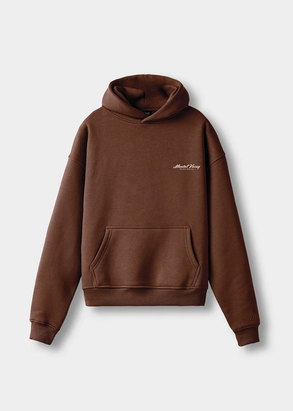 burocs-vacation-hoodie-kapuzenpullover-brown-oversized image 1