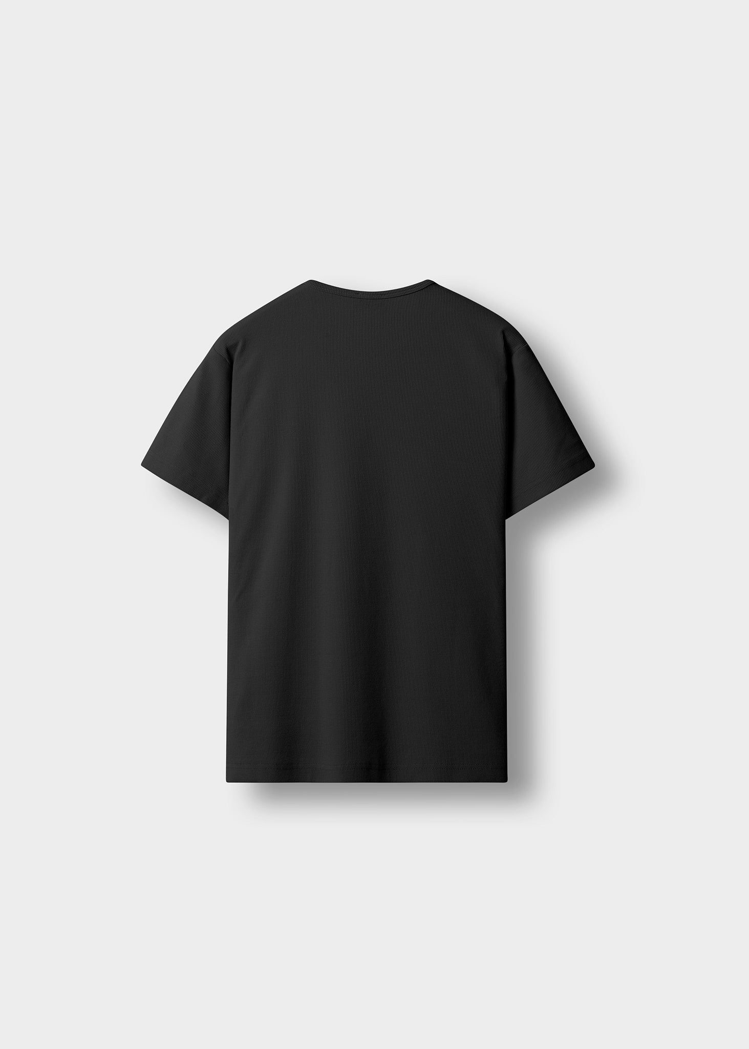 burocs-rib-t-shirt-herren-black-slim-fit-baumwolle image 2