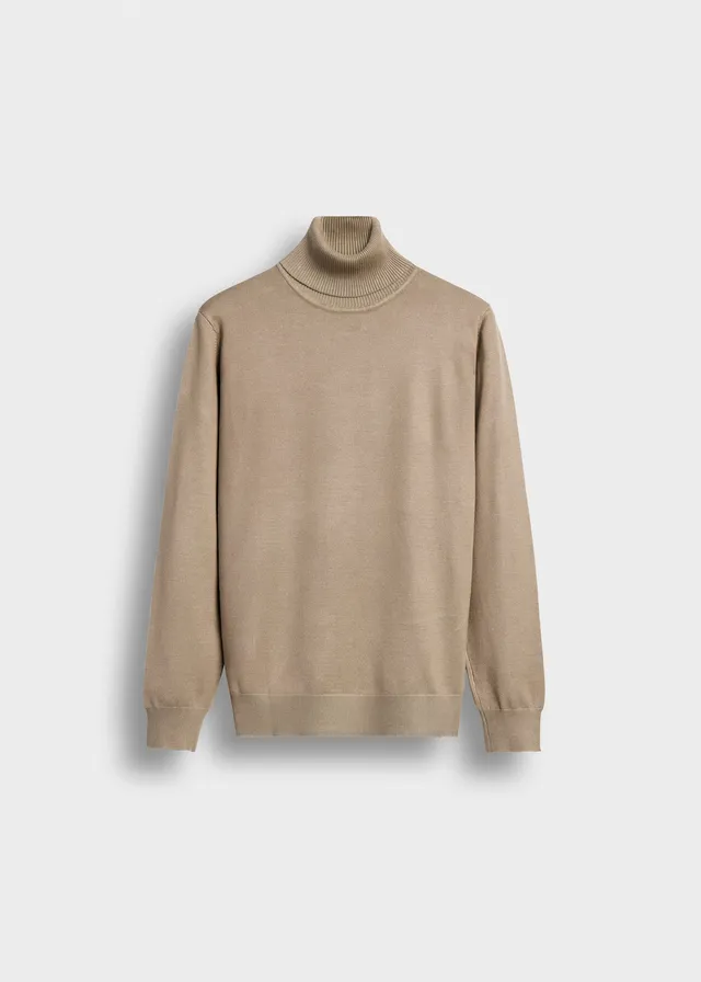 burocs-fine-knit-turtleneck-rollkragen-beige-regular image 1