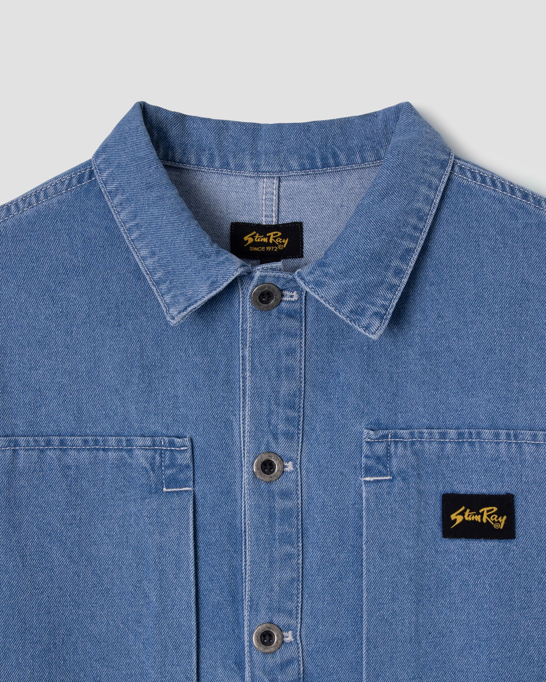 stan-ray-painters-pop-over-hemd-mid-stone-denim image 3