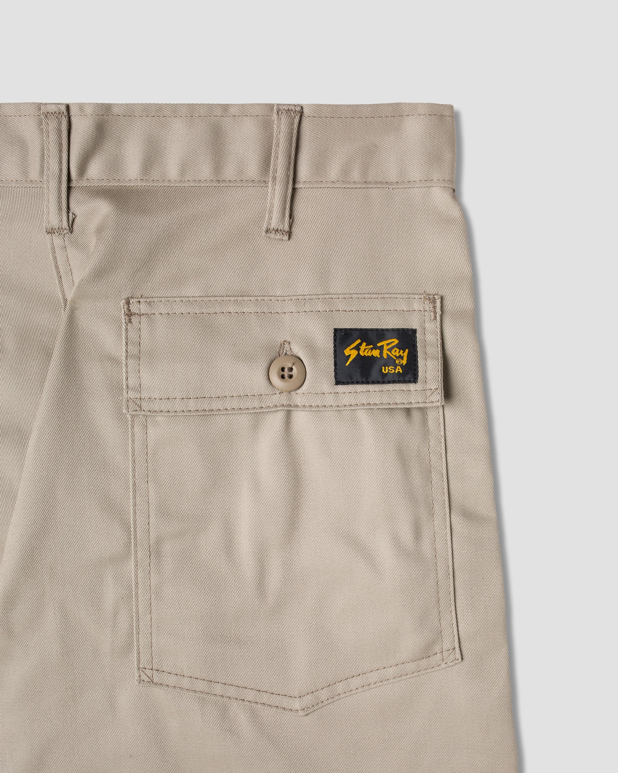 stan-ray-fatigue-short-shorts-khaki-twill-baumwolle-loose image 3
