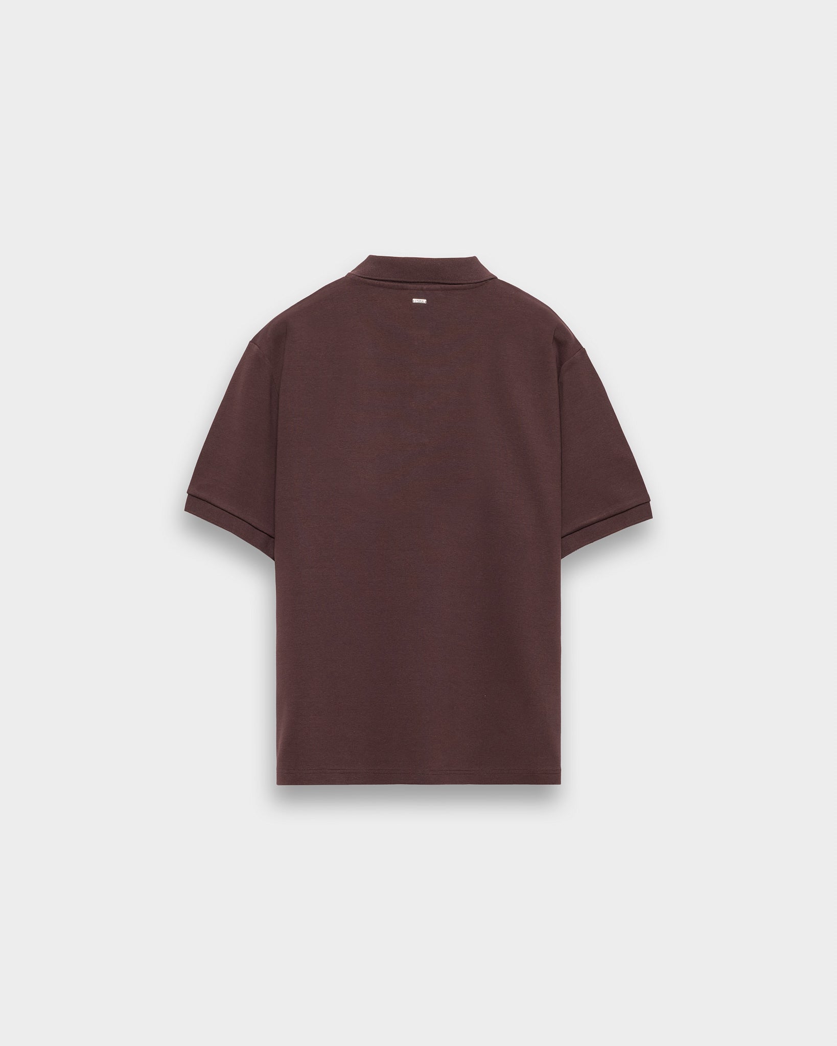 eightyfive-tops-interlock-poloshirt-chocolate-brown-regular image 2