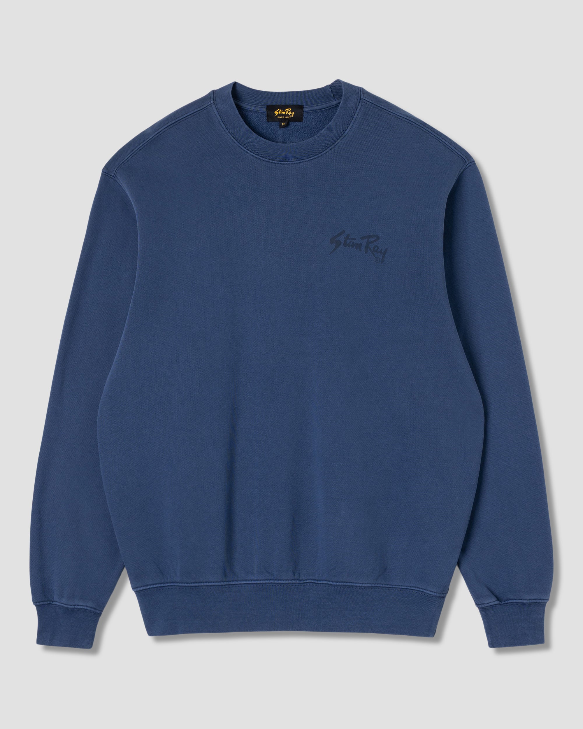 stan-ray-sweats-og-crew-sweatshirt-washed-navy-baumwolle image 1