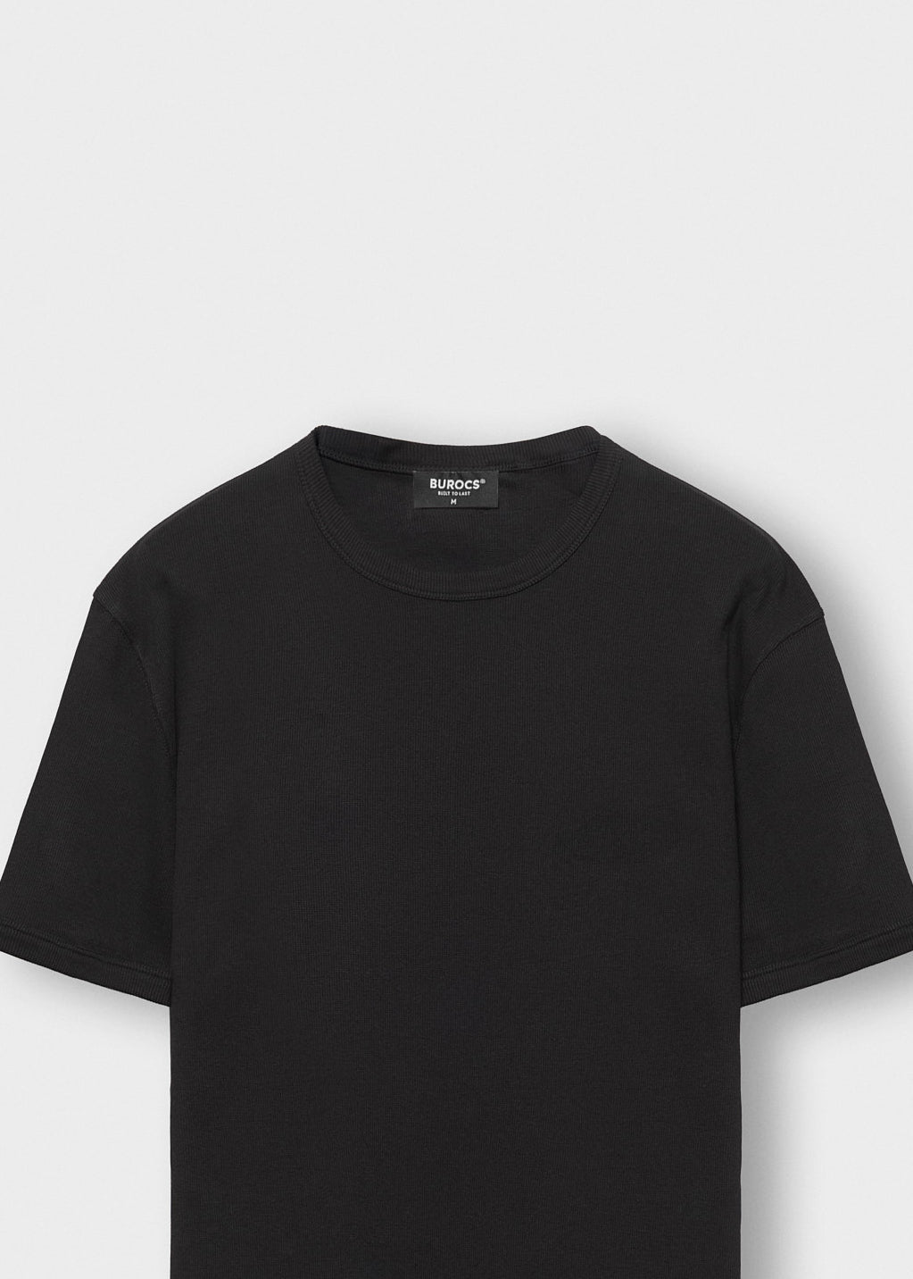 burocs-slim-fit-t-shirt-black-baumwolle-m image 3