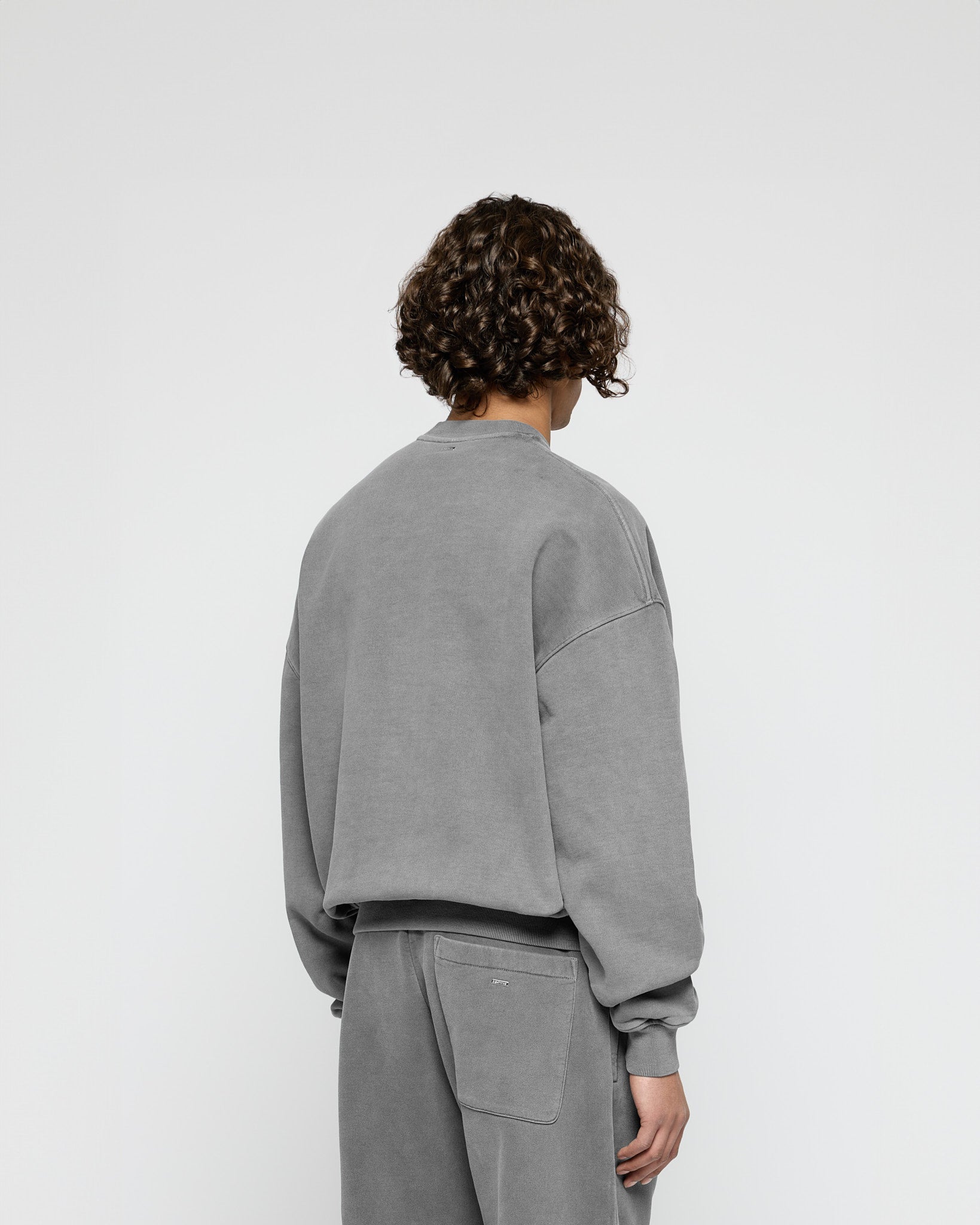 eightyfive-signature-oversized-crewneck-sweater-stone-grey image 4