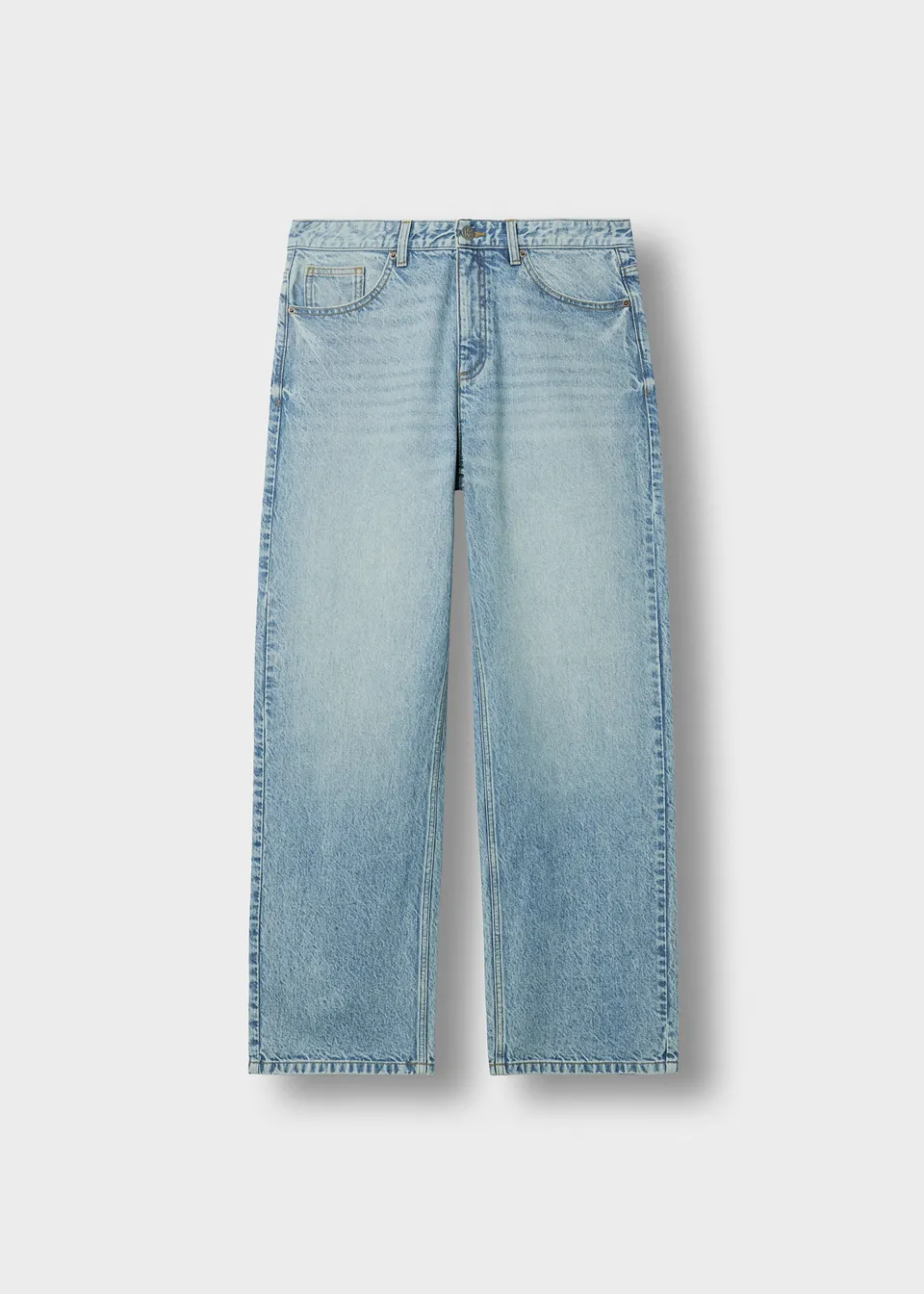 burocs-vince-baggy-jeans-mid-blue-100-baumwolle image 1