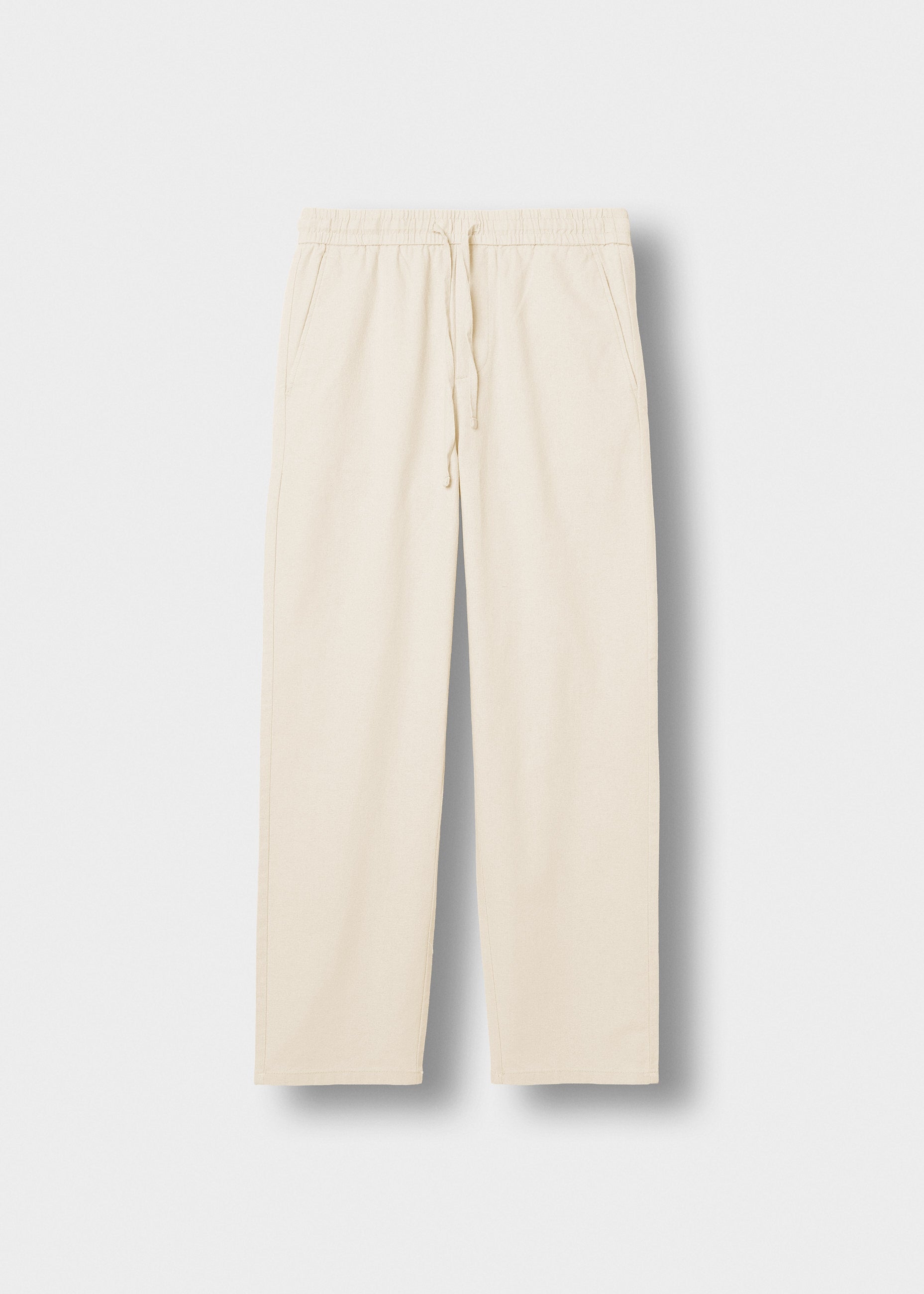 burocs-pants-linen-blend-hose-beige-regular-leinen image 1
