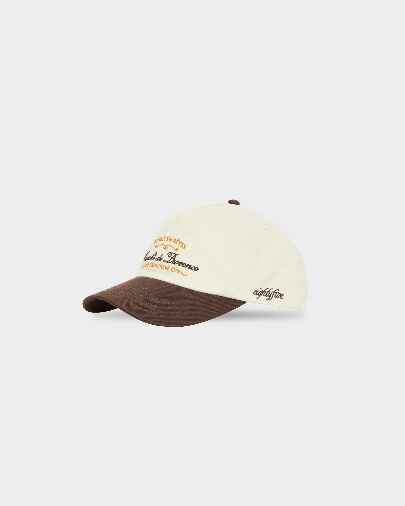 eightyfive-marche-baseball-cap-stone-brown-baumwolle image 2