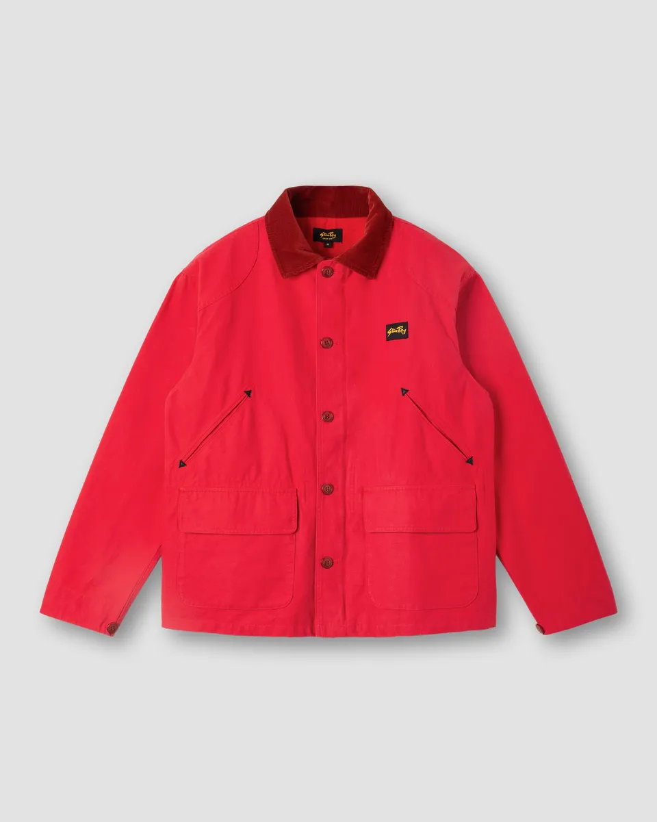 stan-ray-hunters-jacket-jacke-aged-red-half-panama-cord image 1