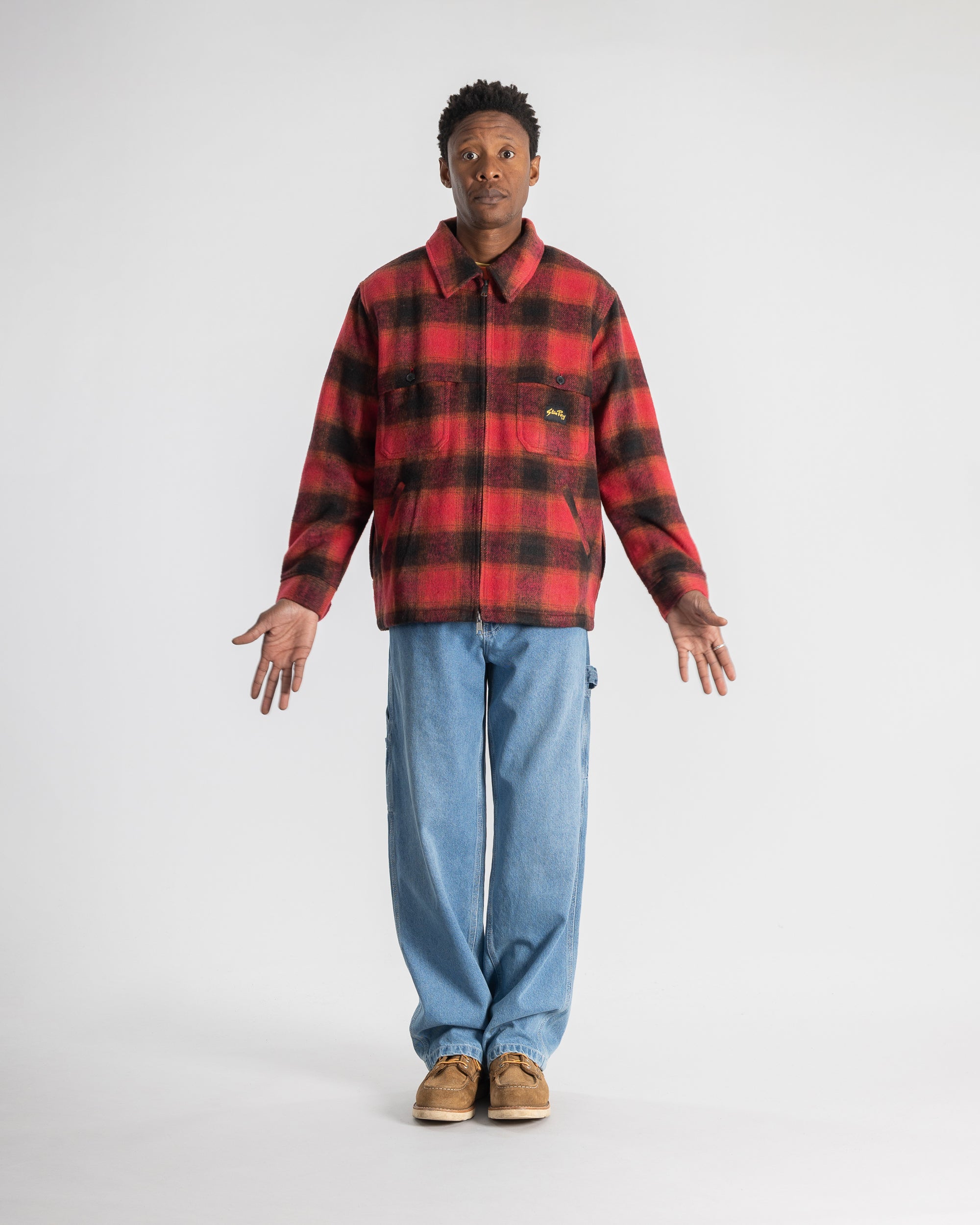 stan-ray-jackets-mackinaw-jacket-jacke-red-plaid-kariert image 2