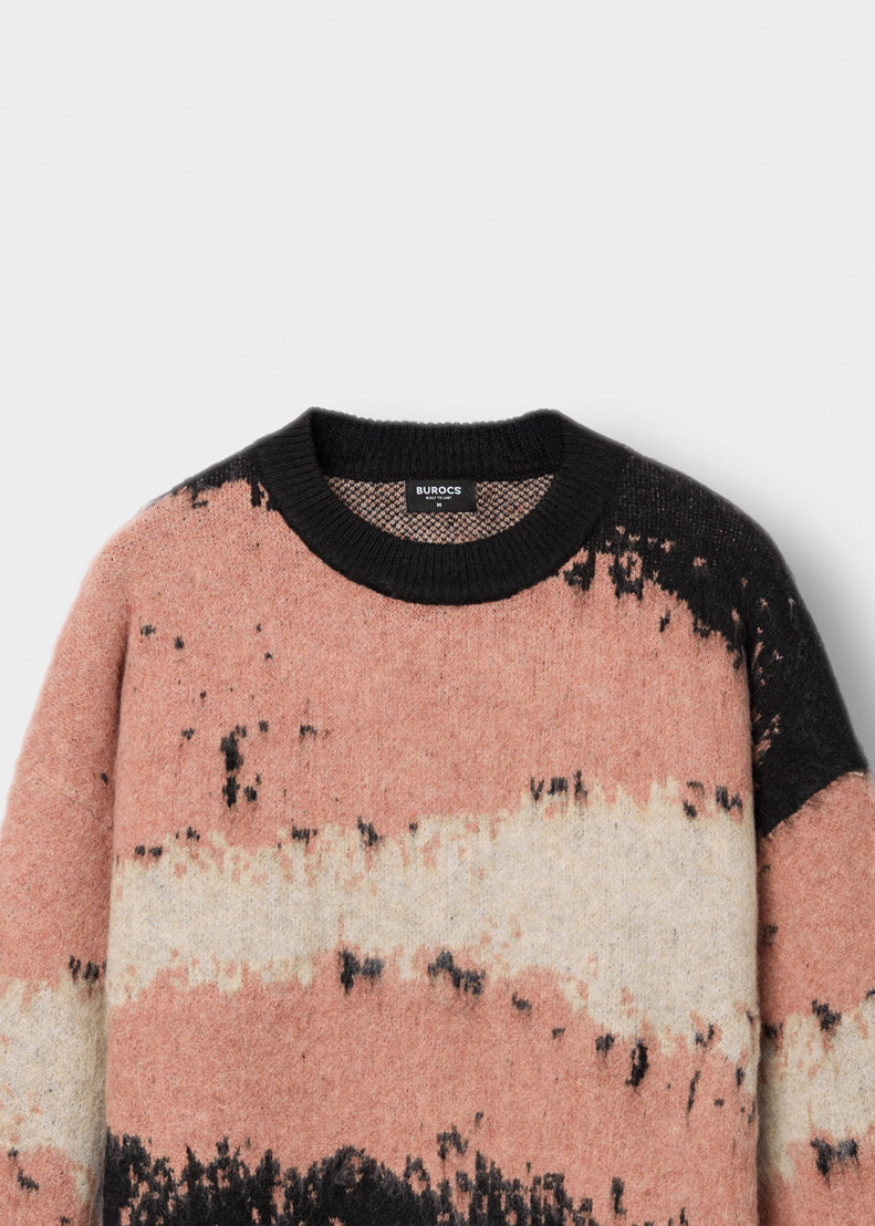 burocs-cloudtrace-strickpullover-dusty-rose-oversize image 3