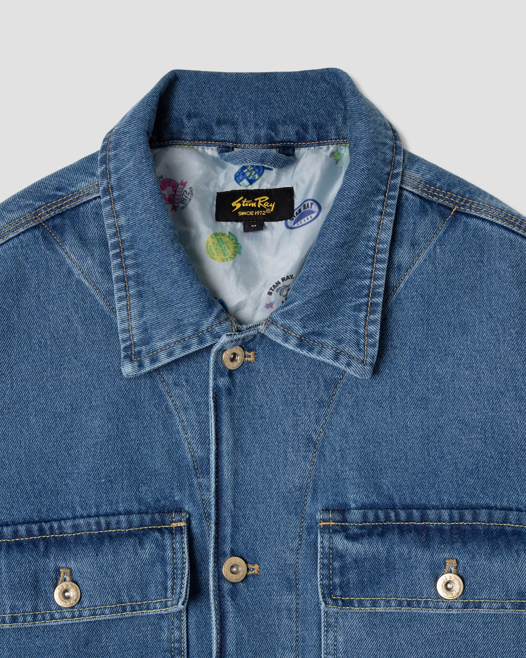 stan-ray-trucker-jacket-jeansjacke-single-stone-denim image 4