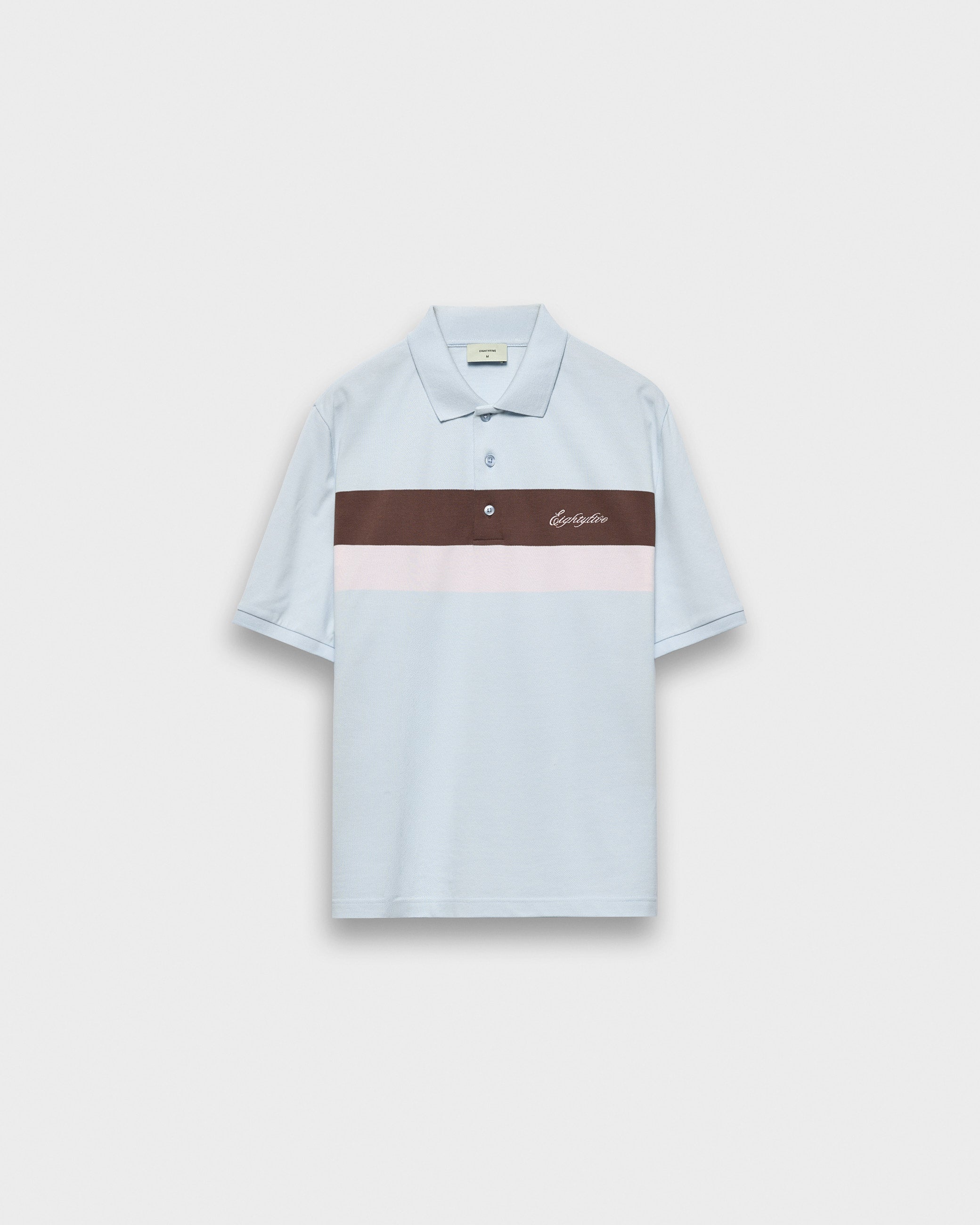 eightyfive-piqu-poloshirt-baby-blue-regular-fit-blockstreifen image 1