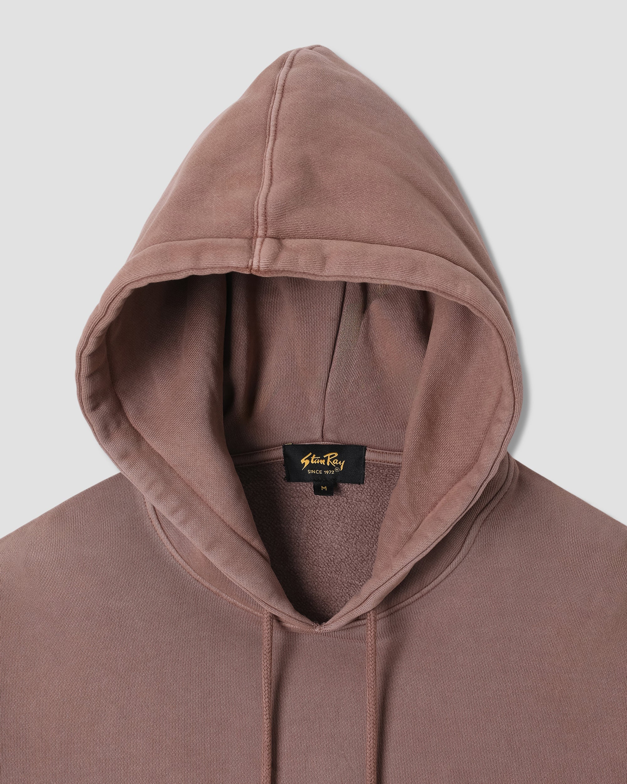 stan-ray-patch-hood-hoodie-washed-acorn-380gsm-baumwolle image 4