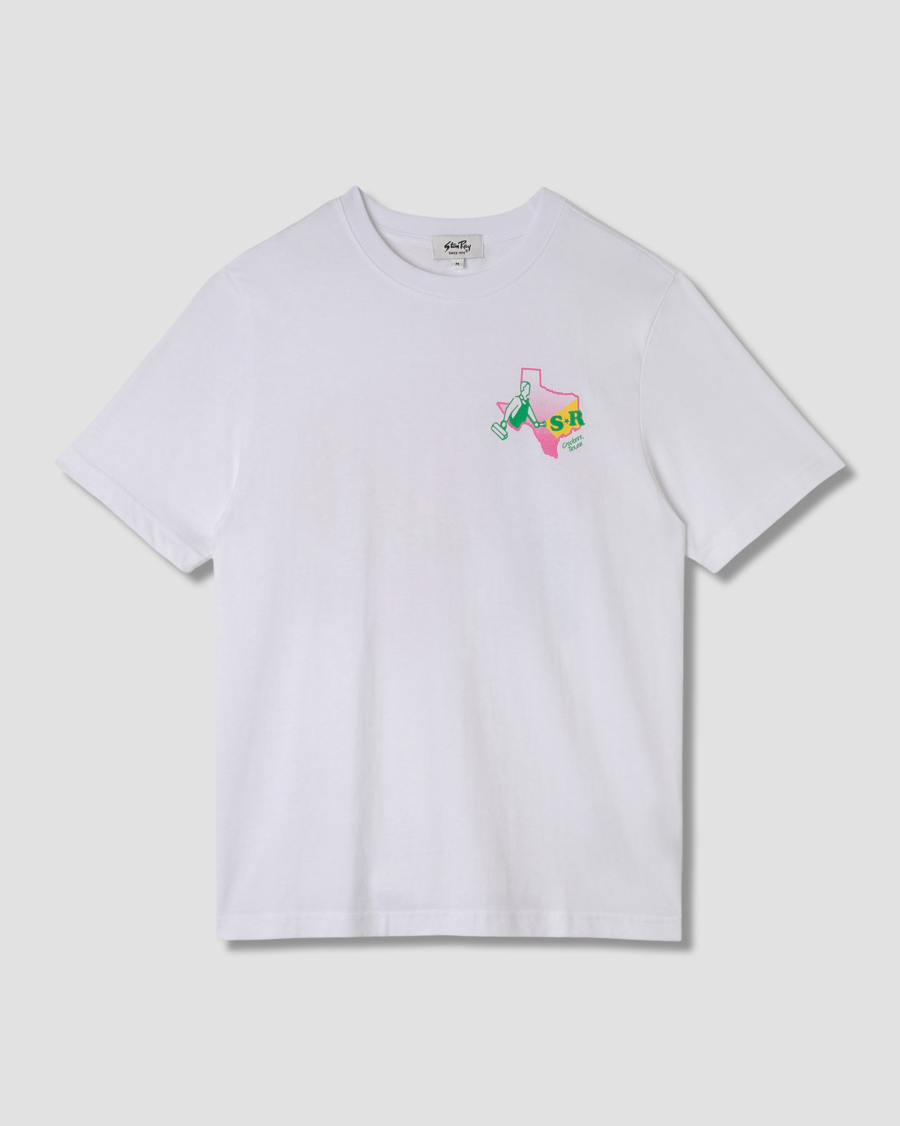 stan-ray-flashlight-tee-t-shirt-white-print-baumwolle image 1