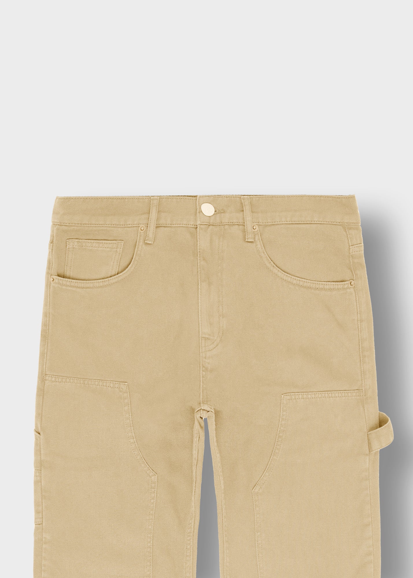 burocs-denim-john-straight-carpenter-jeans-beige-w29-l32 image 3