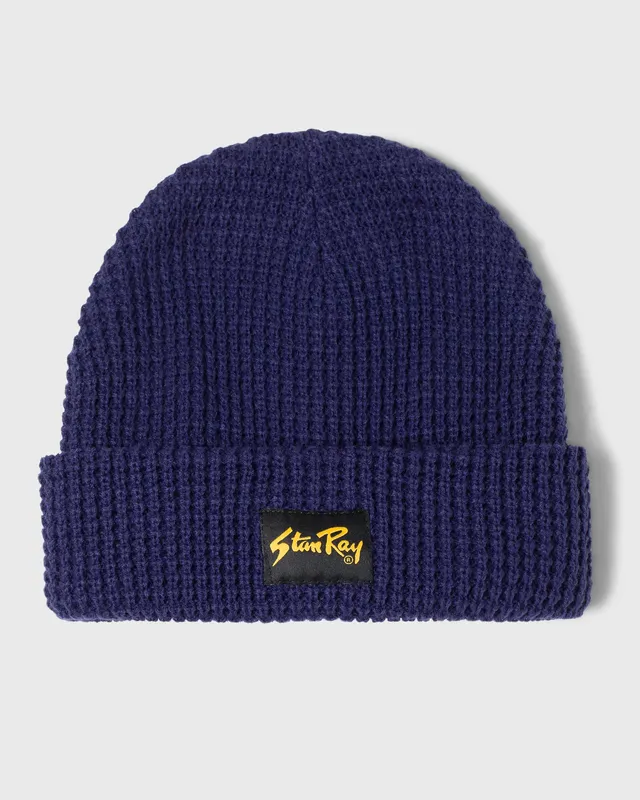 stan-ray-waffle-beanie-m-tze-navy-acryl-einheitsgr-e image 1