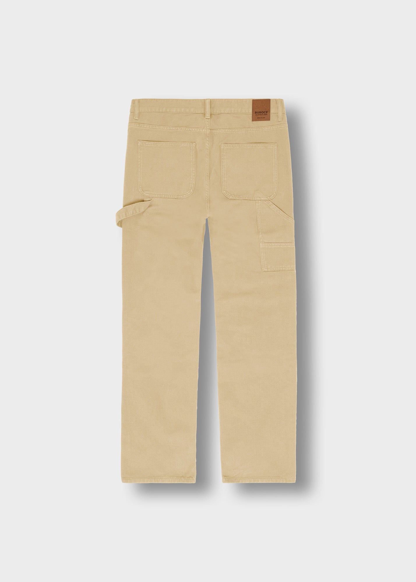 burocs-denim-john-straight-carpenter-jeans-beige-w29-l32 image 2