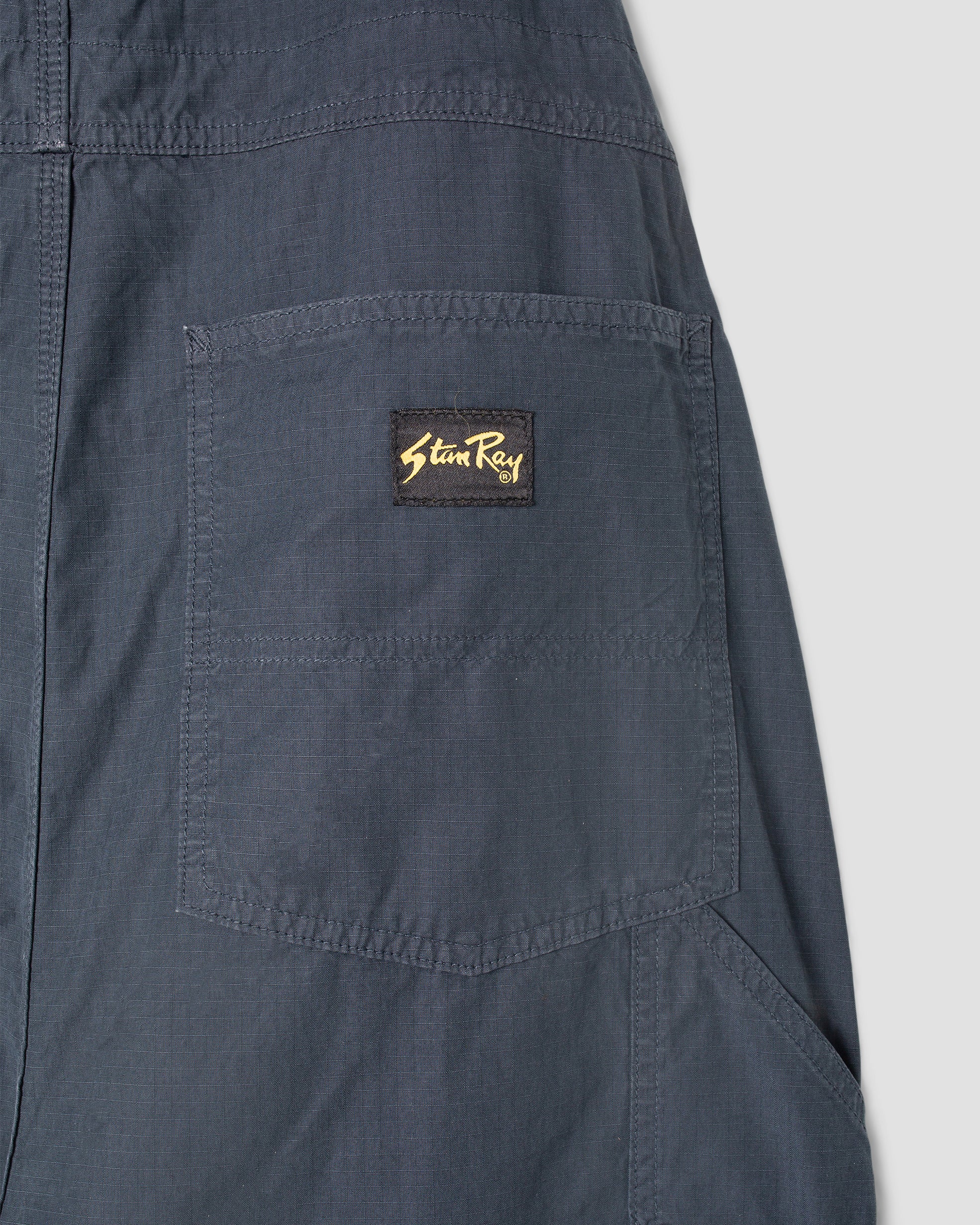 stan-ray-earls-bib-latzhose-navy-ripstop-baumwolle image 5
