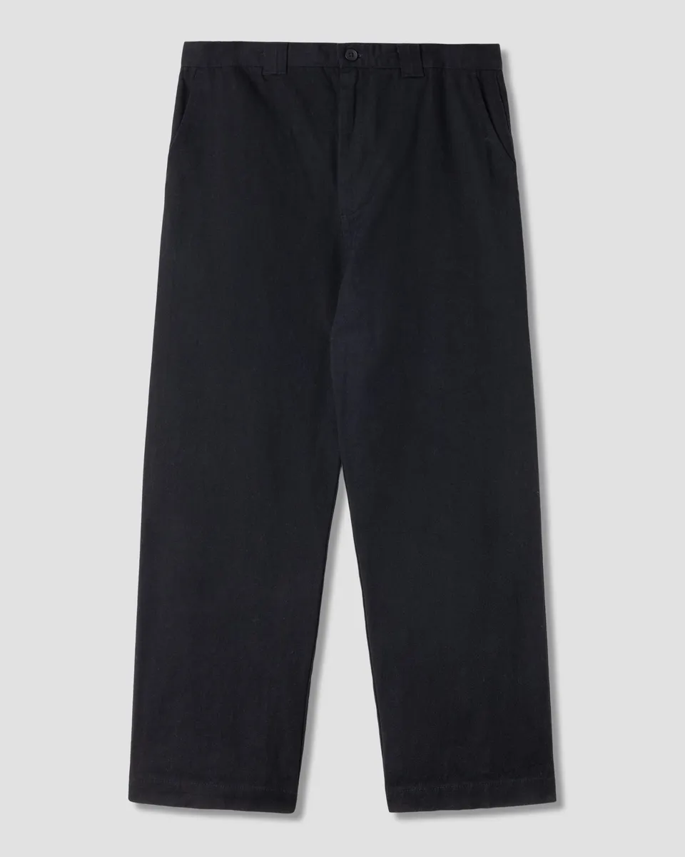stan-ray-a-pant-arbeitshose-schwarz-weite-baumwollchino image 1