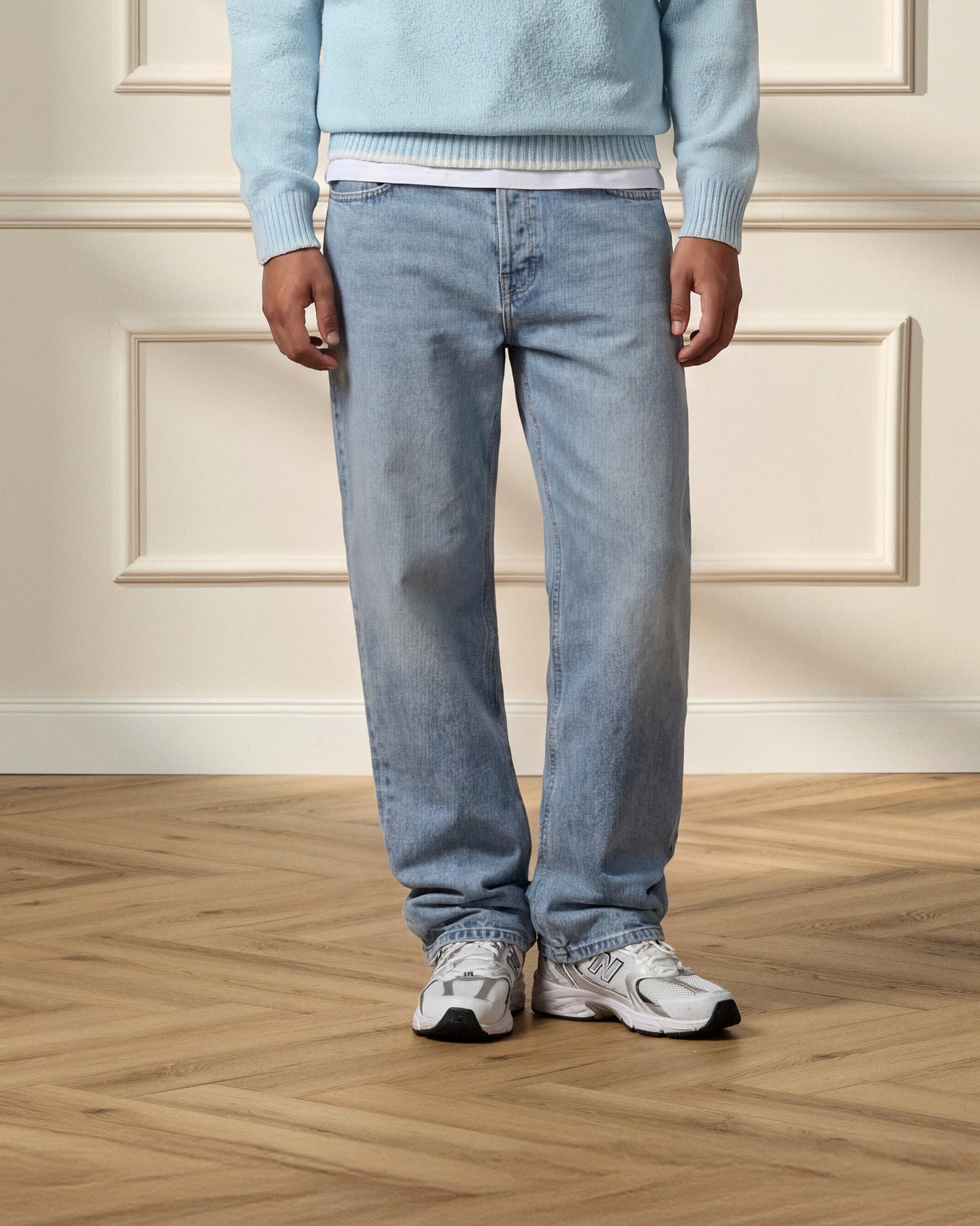 eightyfive-distressed-jeans-herren-light-blue-straight image 2