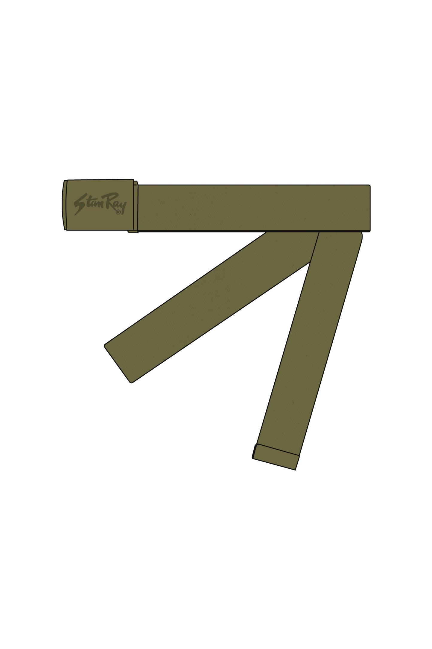 stan-ray-heavy-duty-web-belt-g-rtel-olive-canvas-2 image 3
