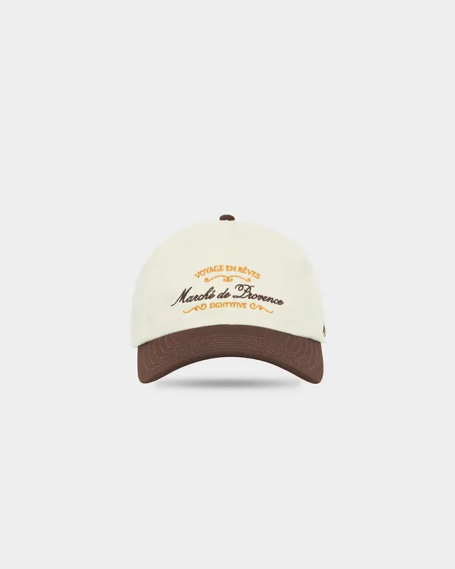 eightyfive-marche-baseball-cap-stone-brown-baumwolle image 1