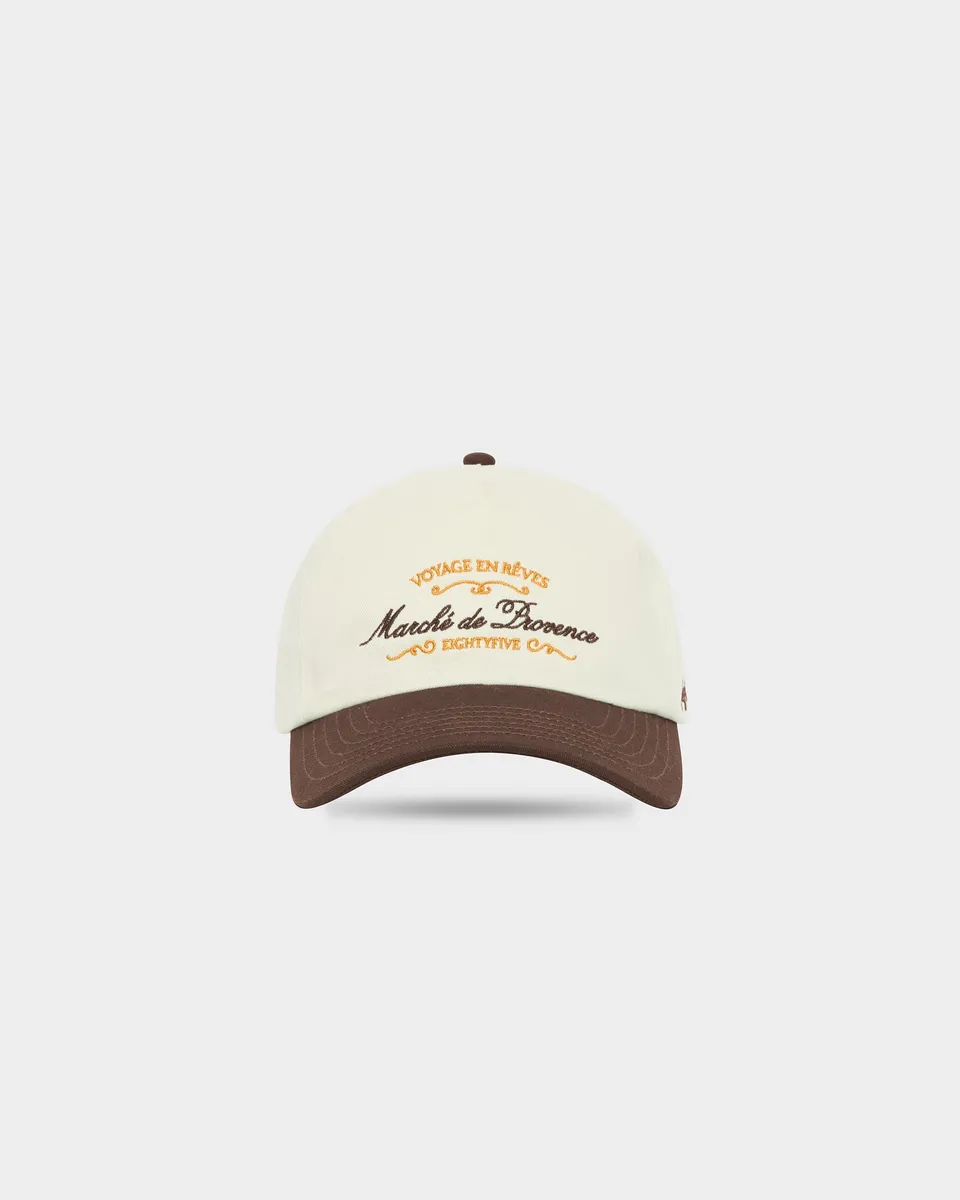 eightyfive-marche-baseball-cap-stone-brown-baumwolle image 1