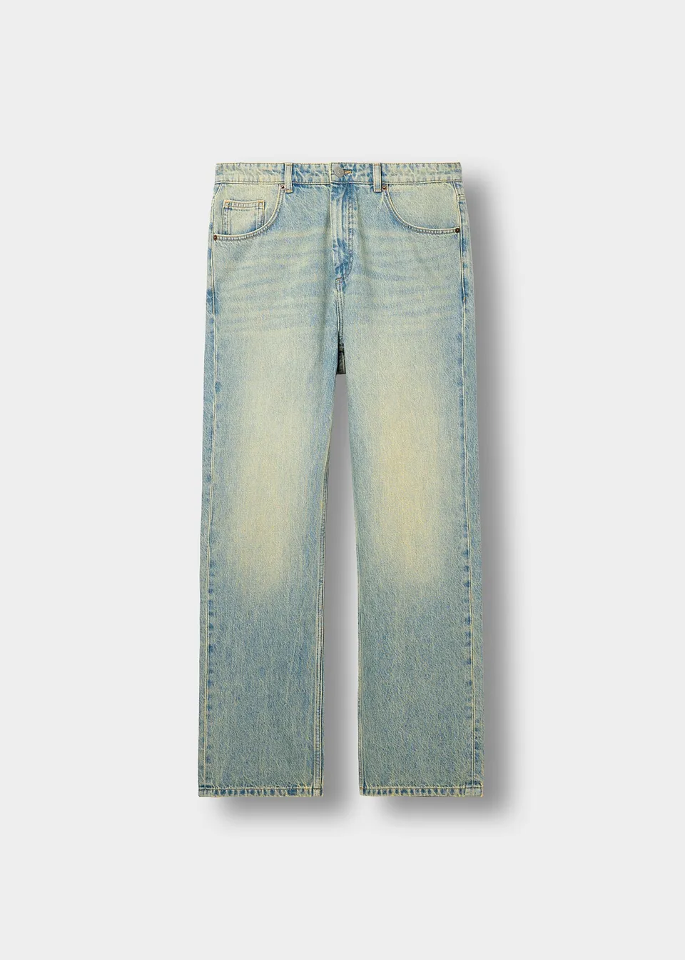 burocs-denim-john-straight-jeans-sage-blue-baumwolle image 1