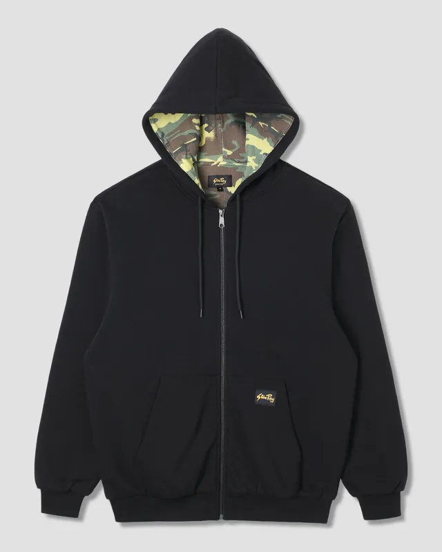 stan-ray-thermal-lined-zip-hood-hoodie-washed-black image 1